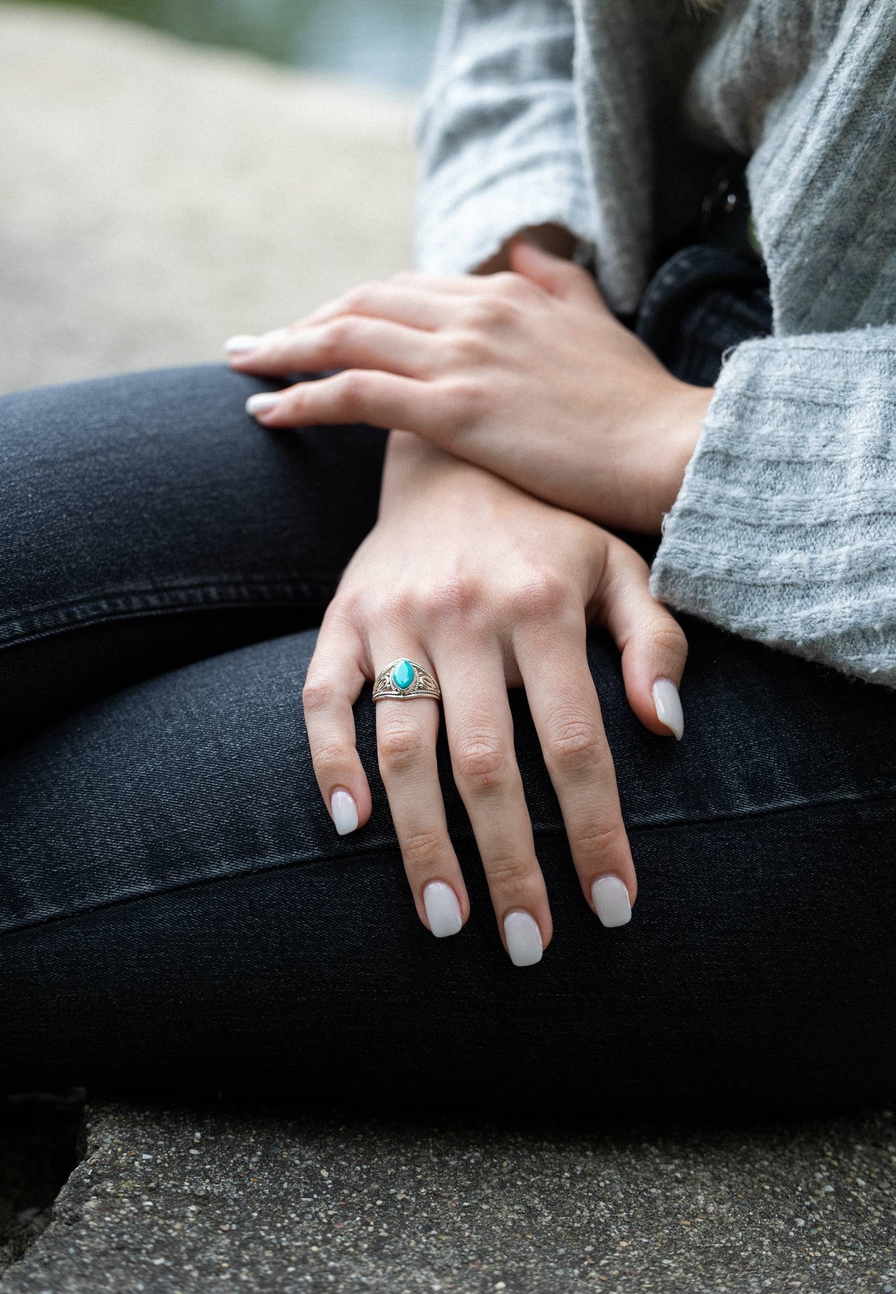mantraroma Silberring DAHAB Ellipse aus 925 günstig online kaufen
