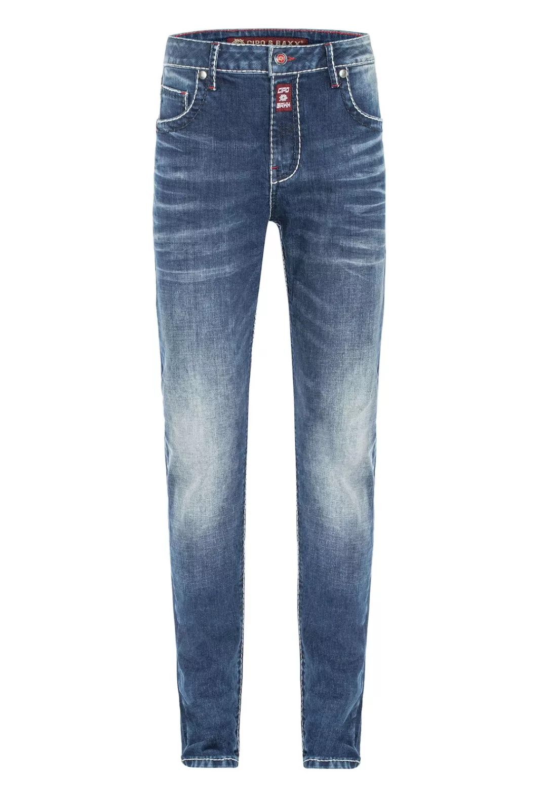 Cipo & Baxx 5-Pocket-Jeans Jeans im klassischen 5-Pocket-Style, CD704 günstig online kaufen