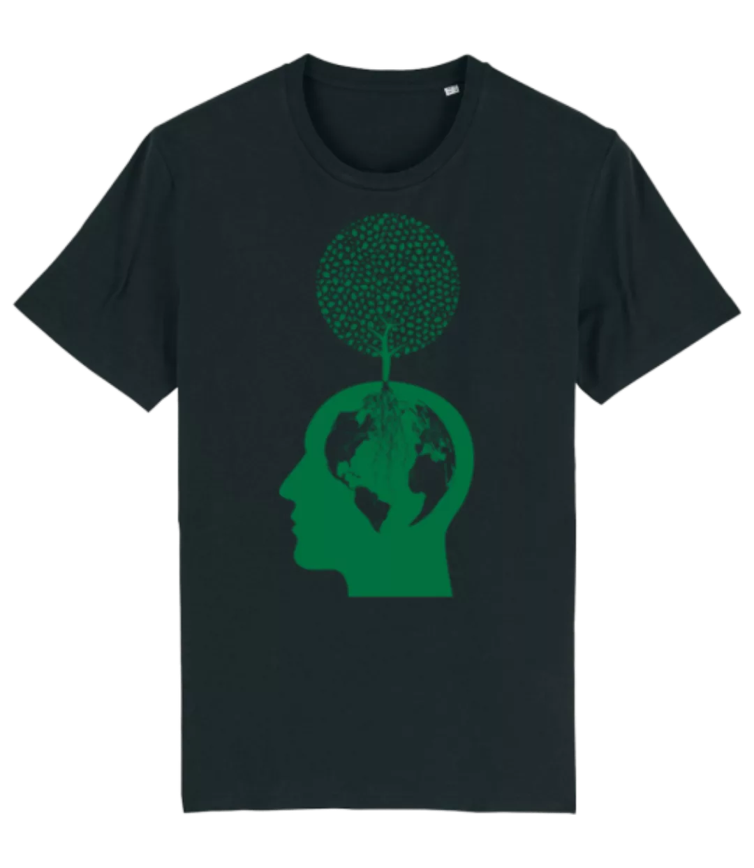 Natur Und Umwelt Kopf · Männer Bio T-Shirt Stanley Stella günstig online kaufen