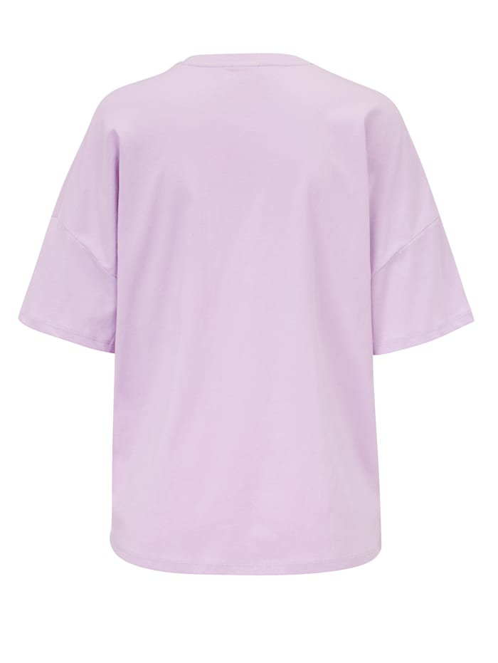 Shirt aus Baumwolle ROCKGEWITTER Lila günstig online kaufen