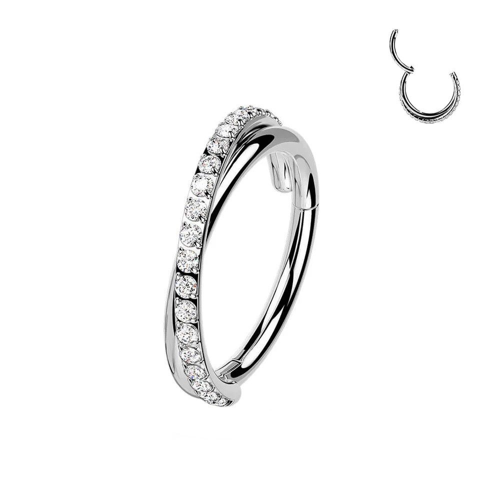 Taffstyle Nasenpiercing Septum Piercing Clicker Tragus günstig online kaufen