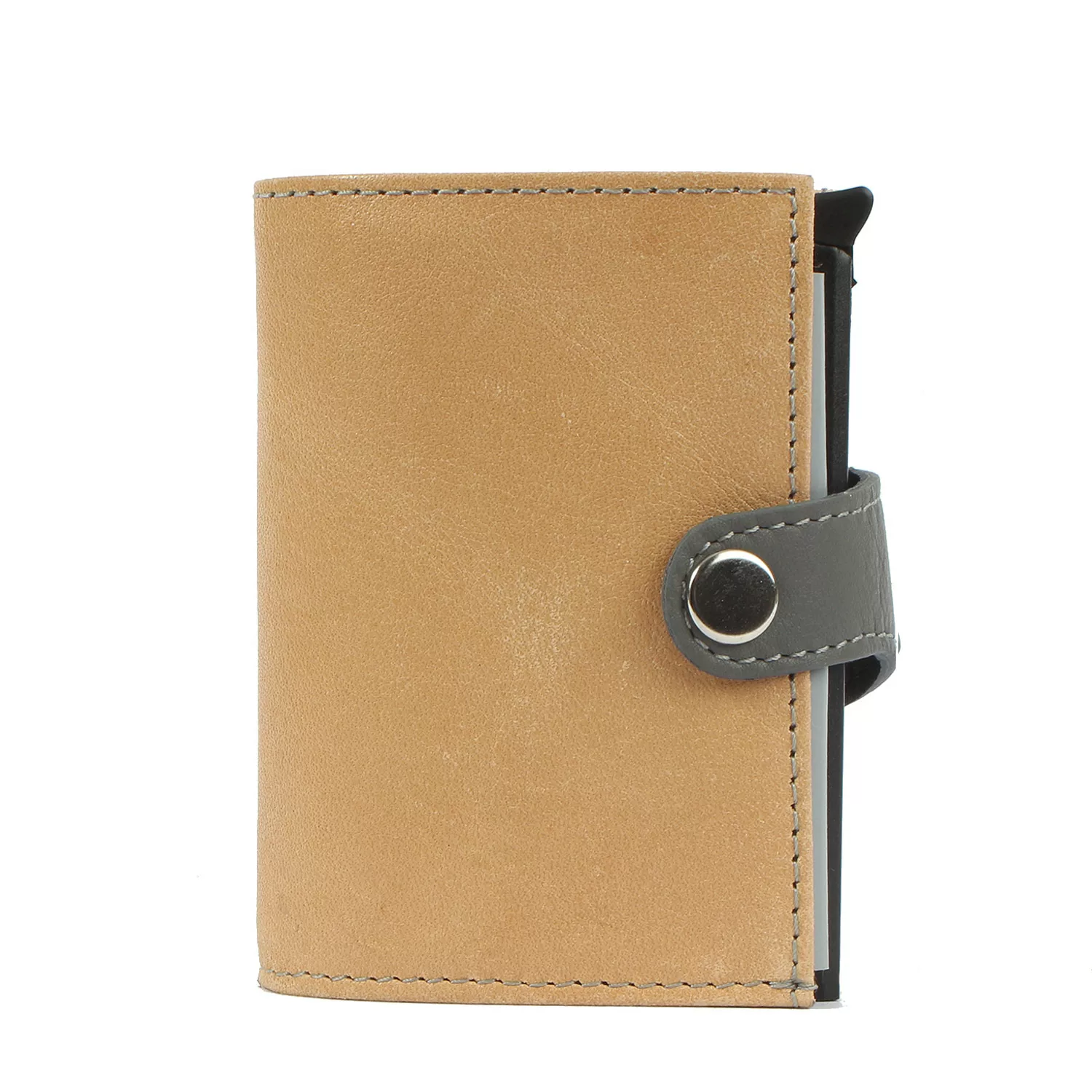 Margelisch Mini Geldbörse "noonyu double leather", RFID Kreditkartenbörse a günstig online kaufen