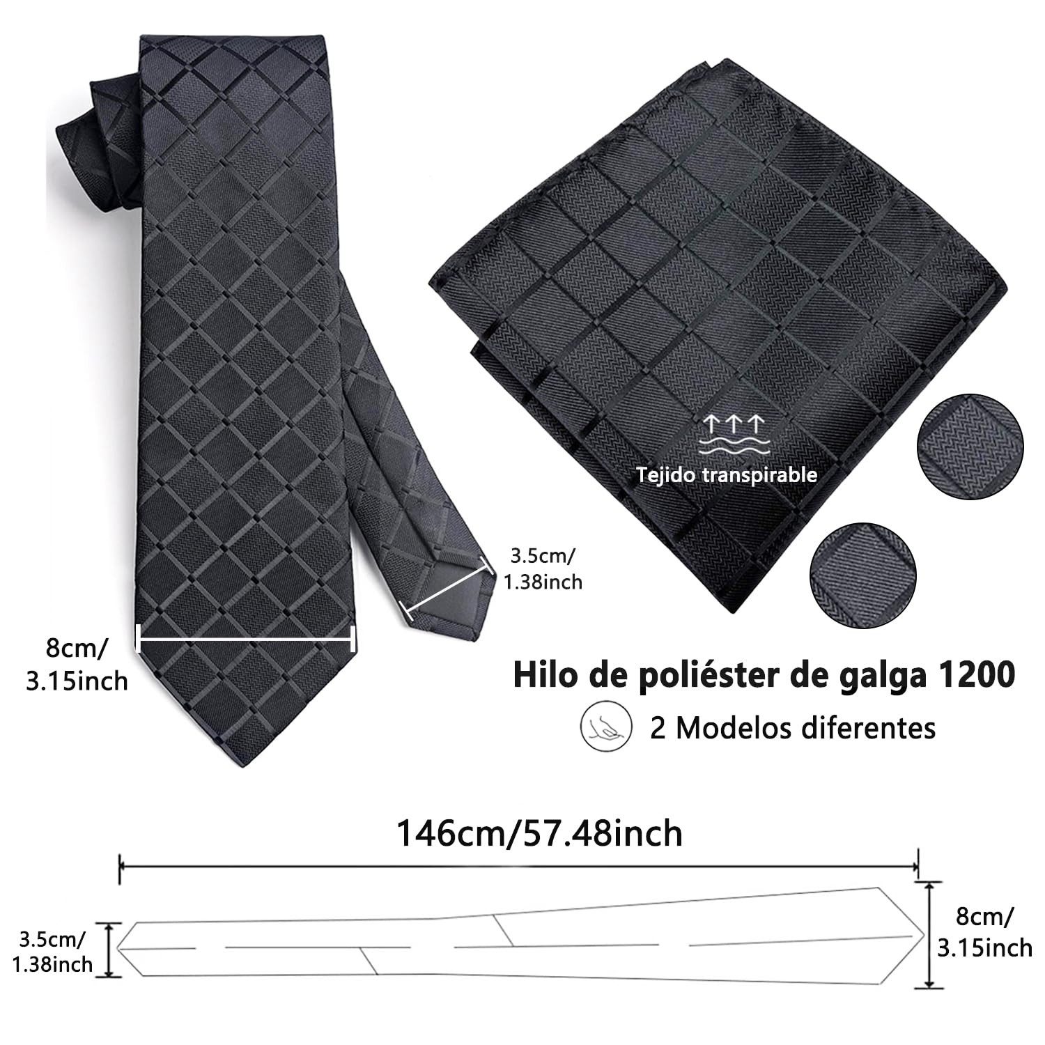 RWEUOQ Krawatte 2er Set Krawatten für günstig online kaufen