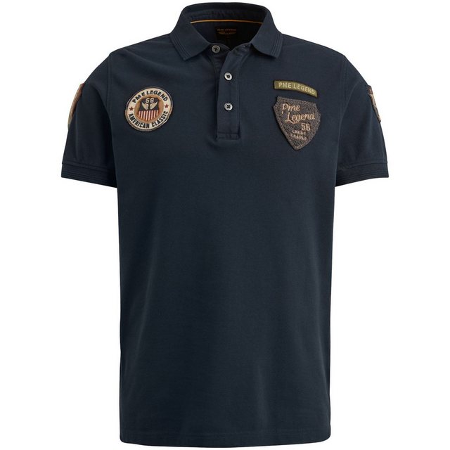PME LEGEND T-Shirt PME LEGEND / He.Polo / Short sleeve polo pique badge günstig online kaufen