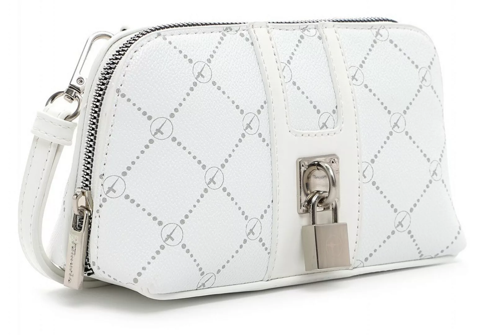 Tamaris Handtasche "Crossbodybag", mit Schlossdetail und all over Logoprint günstig online kaufen