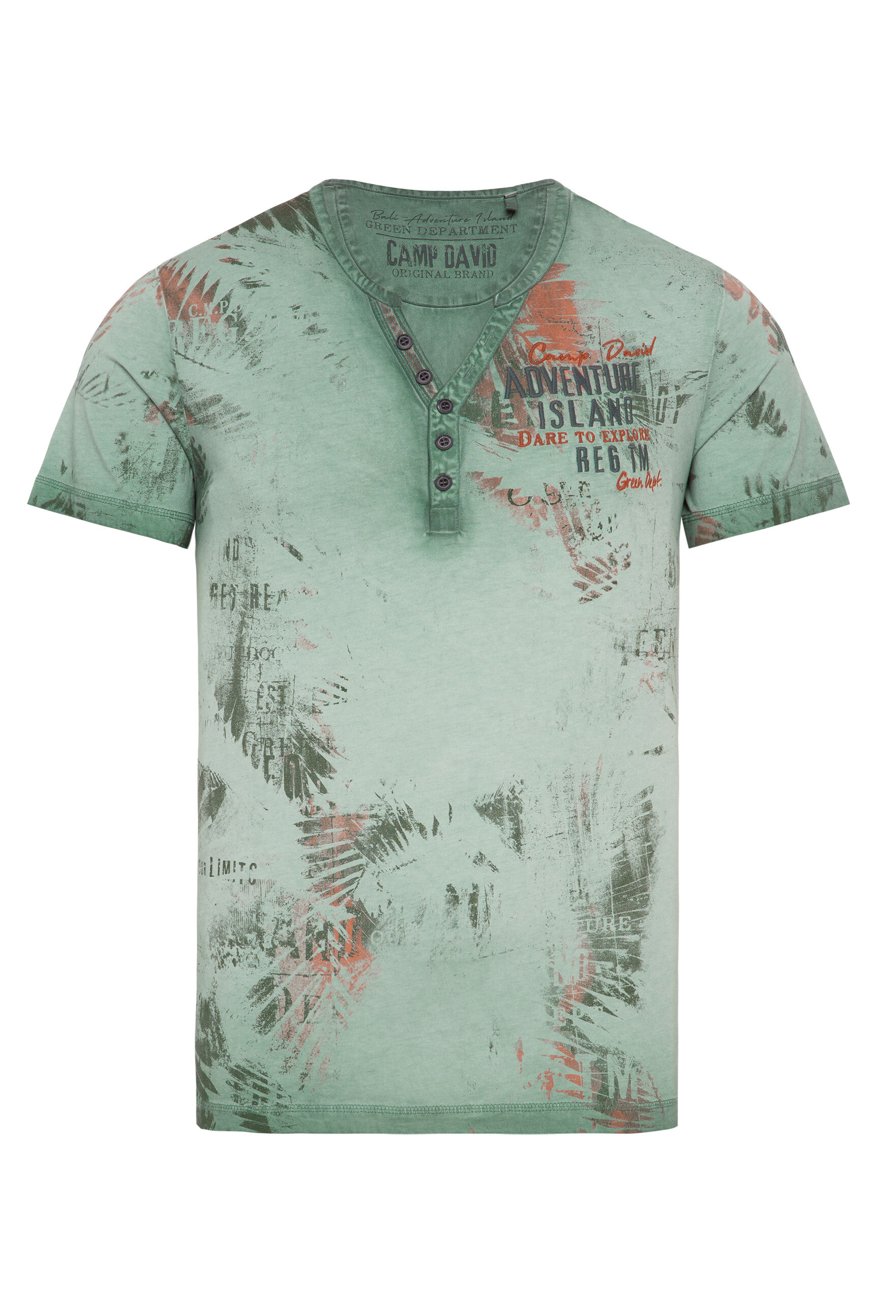 CAMP DAVID Rundhalsshirt, aus Baumwolle günstig online kaufen