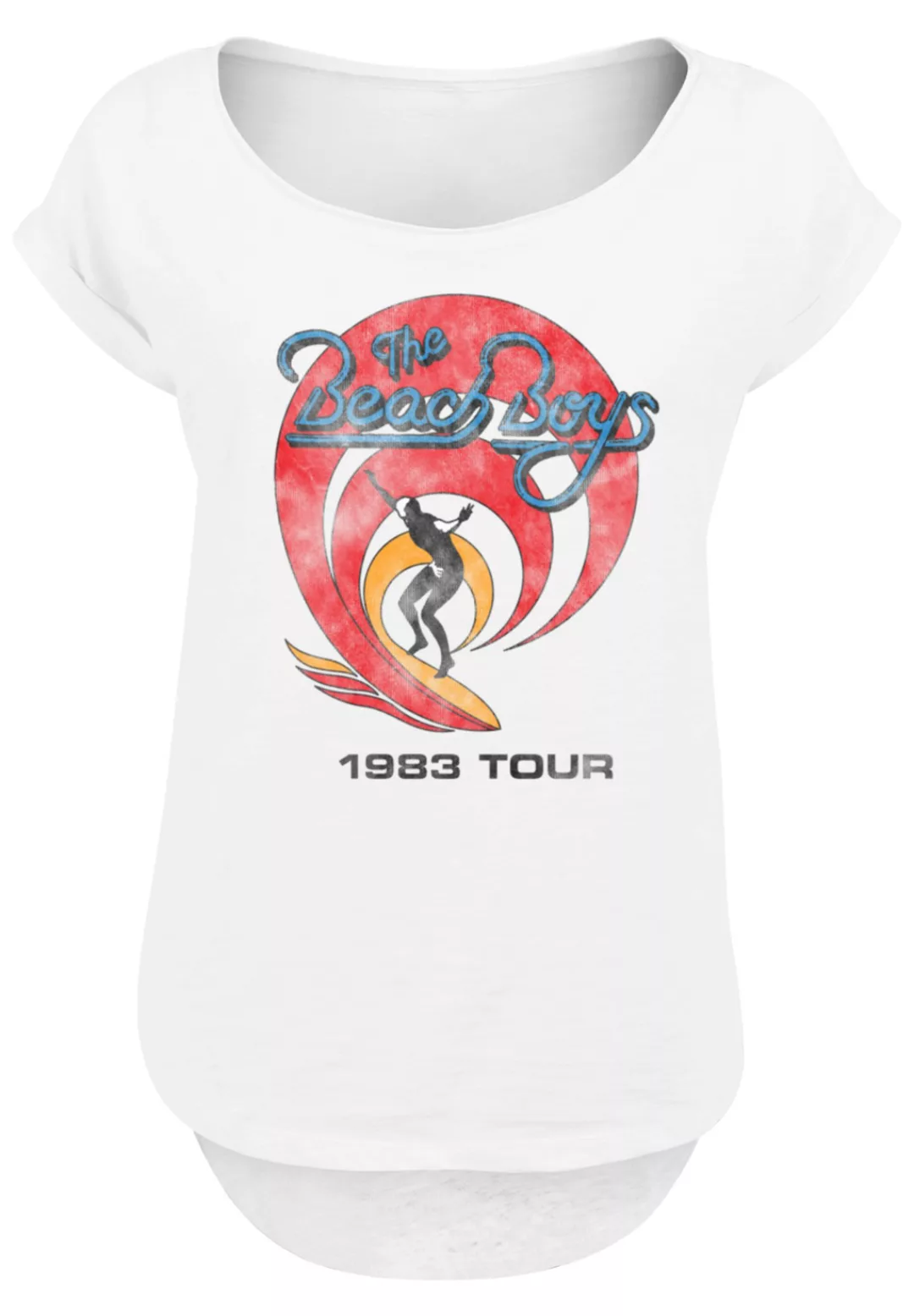 F4NT4STIC T-Shirt "The Beach Boys Band Surfer 83 Vintage", Print günstig online kaufen