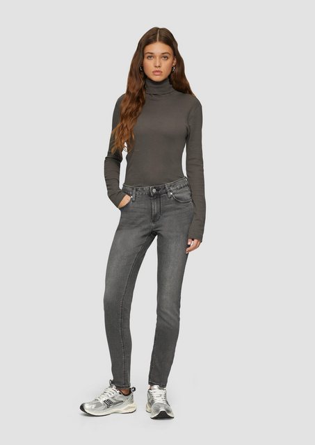 QS Stoffhose Sadie / Skinny Fit / Mid Rise / Skinny Leg günstig online kaufen