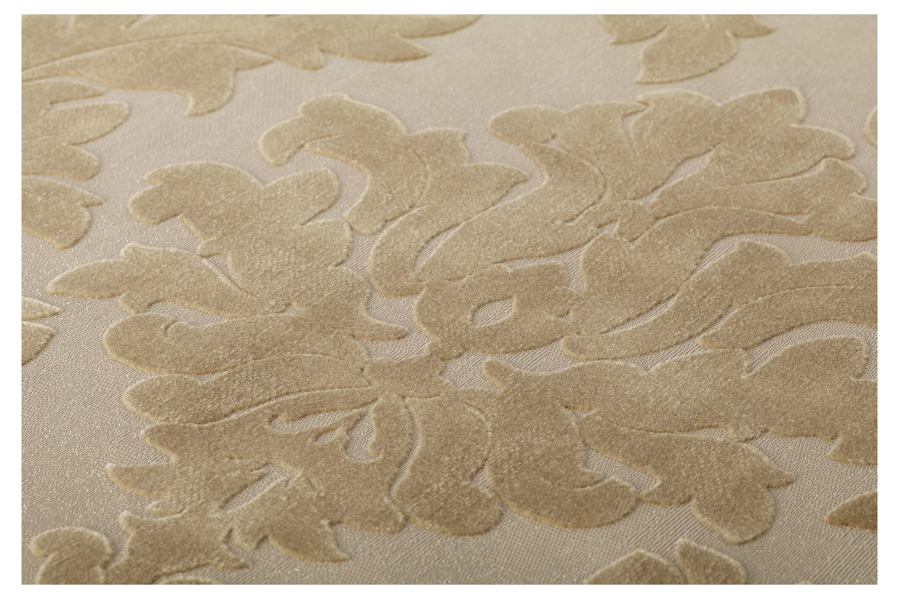 Bricoflor Goldene Tapete mit Samt Vlies Barocktapete in Gold für Esszimmer günstig online kaufen