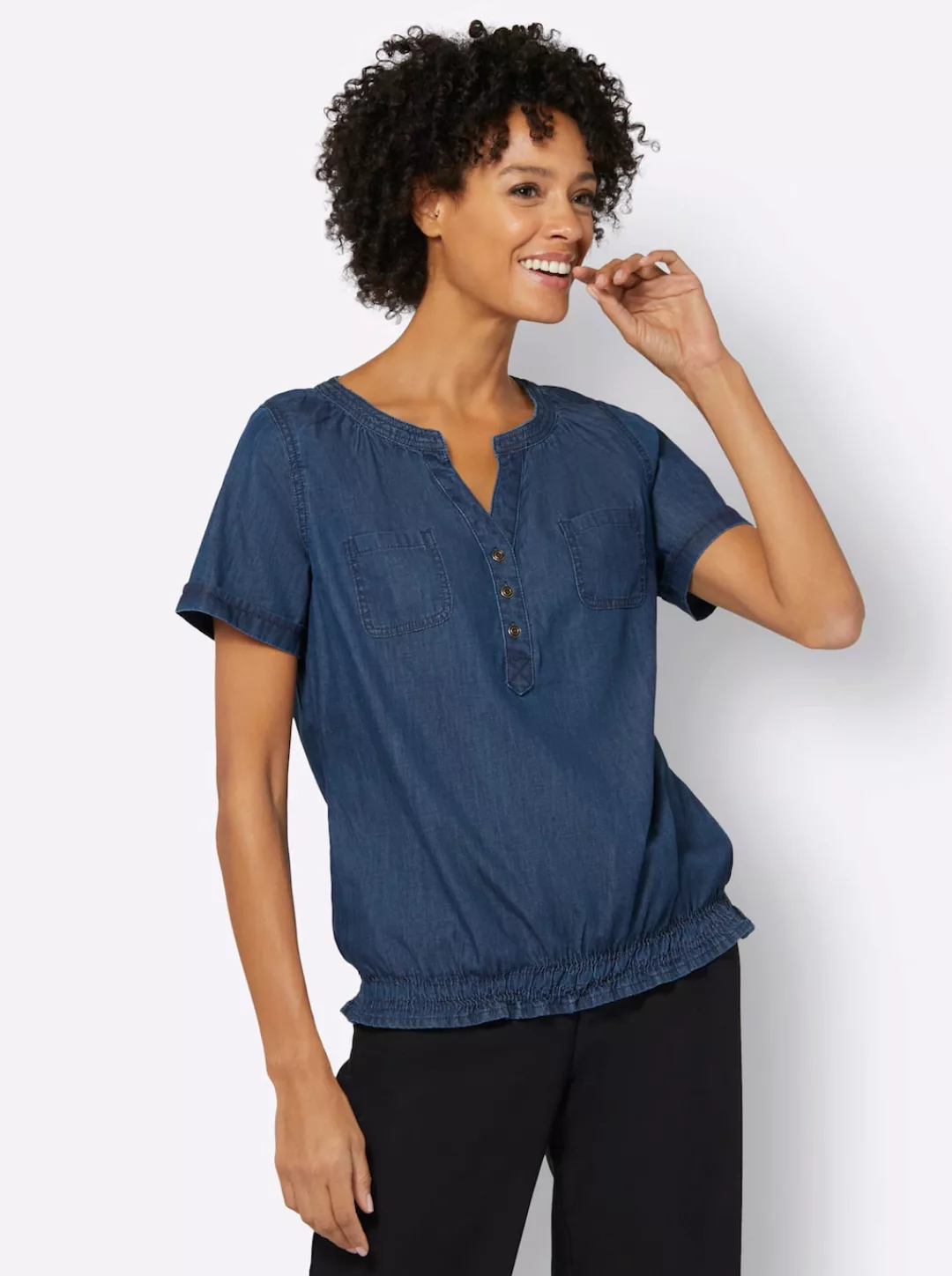 Casual Looks Jeansbluse günstig online kaufen