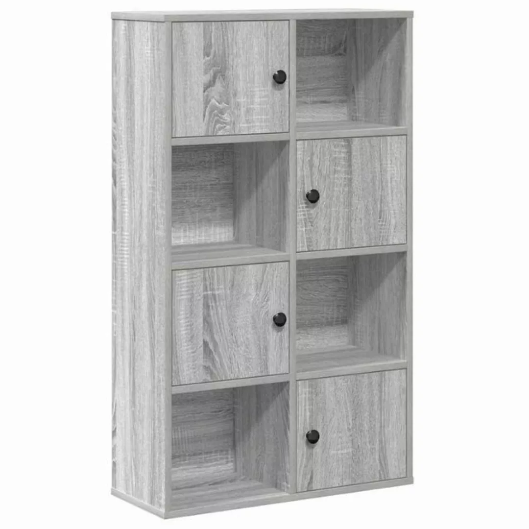 vidaXL Bücherregal Bücherregal Grau Sonoma 60x24x101,5 cm Holzwerkstoff, 1- günstig online kaufen