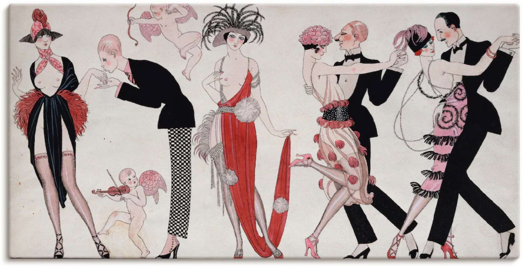 Artland Wandbild »Tango.«, Sport, (1 St.), als Leinwandbild, Poster in vers günstig online kaufen