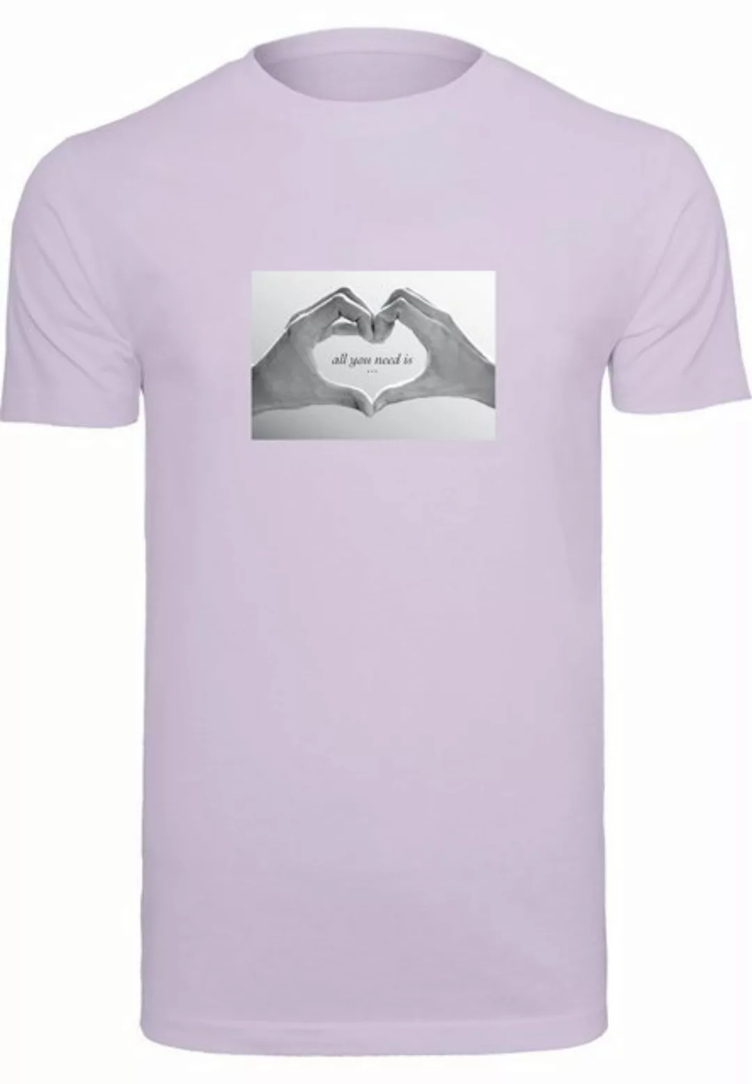 MisterTee T-Shirt MisterTee Love SIgn Tee (1-tlg) günstig online kaufen