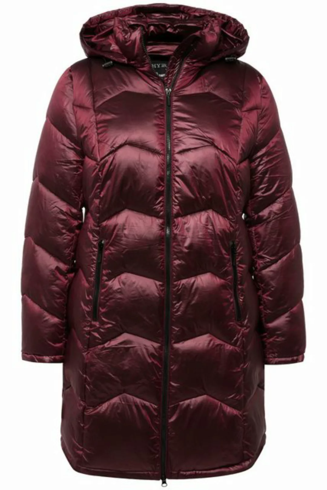 Ulla Popken Funktionsjacke HYPRAR Steppjacke fein glänzend wasserabweisend günstig online kaufen