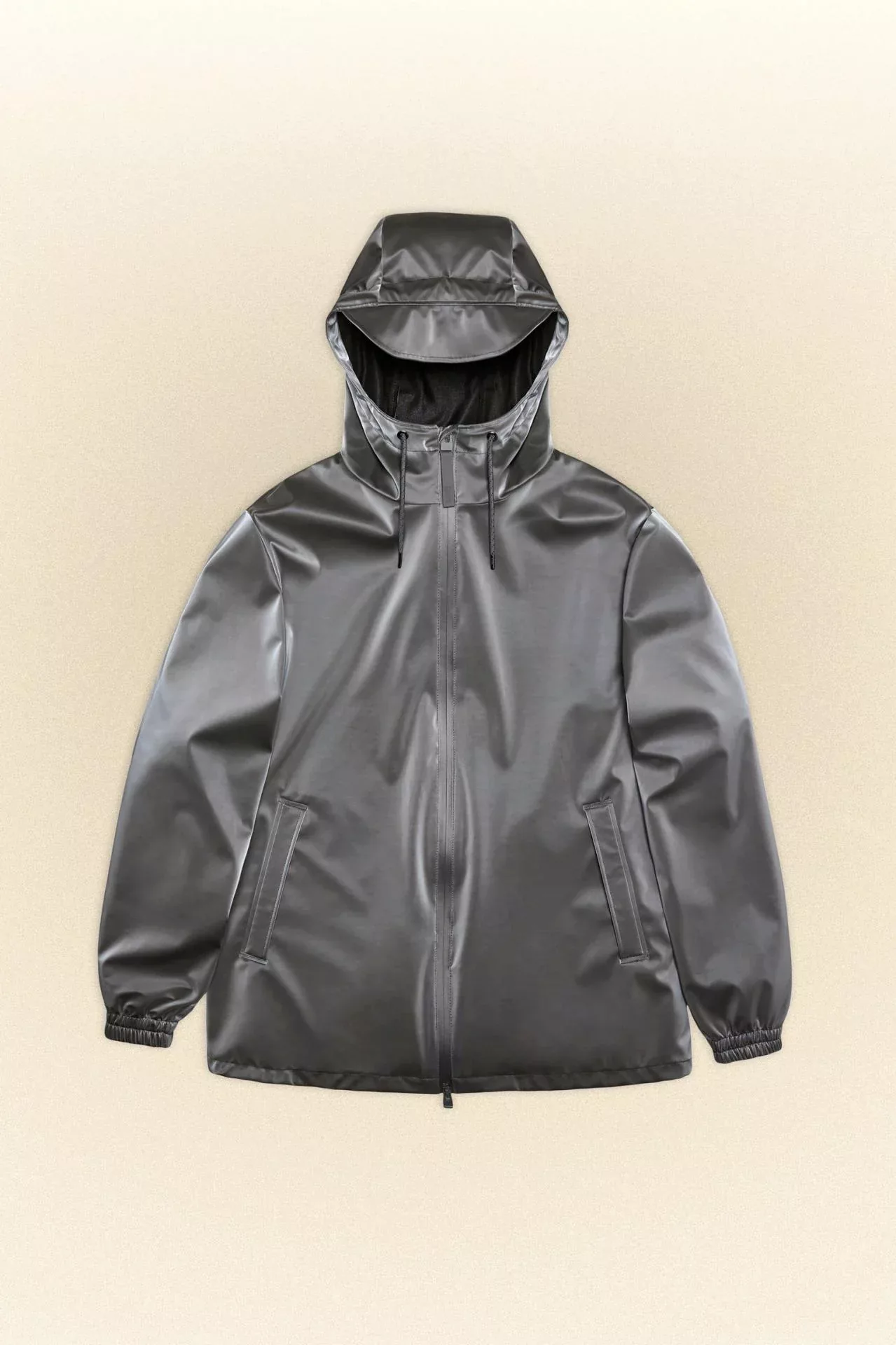 Rains Storm Breaker Regenjacke Metallic Grey / L günstig online kaufen