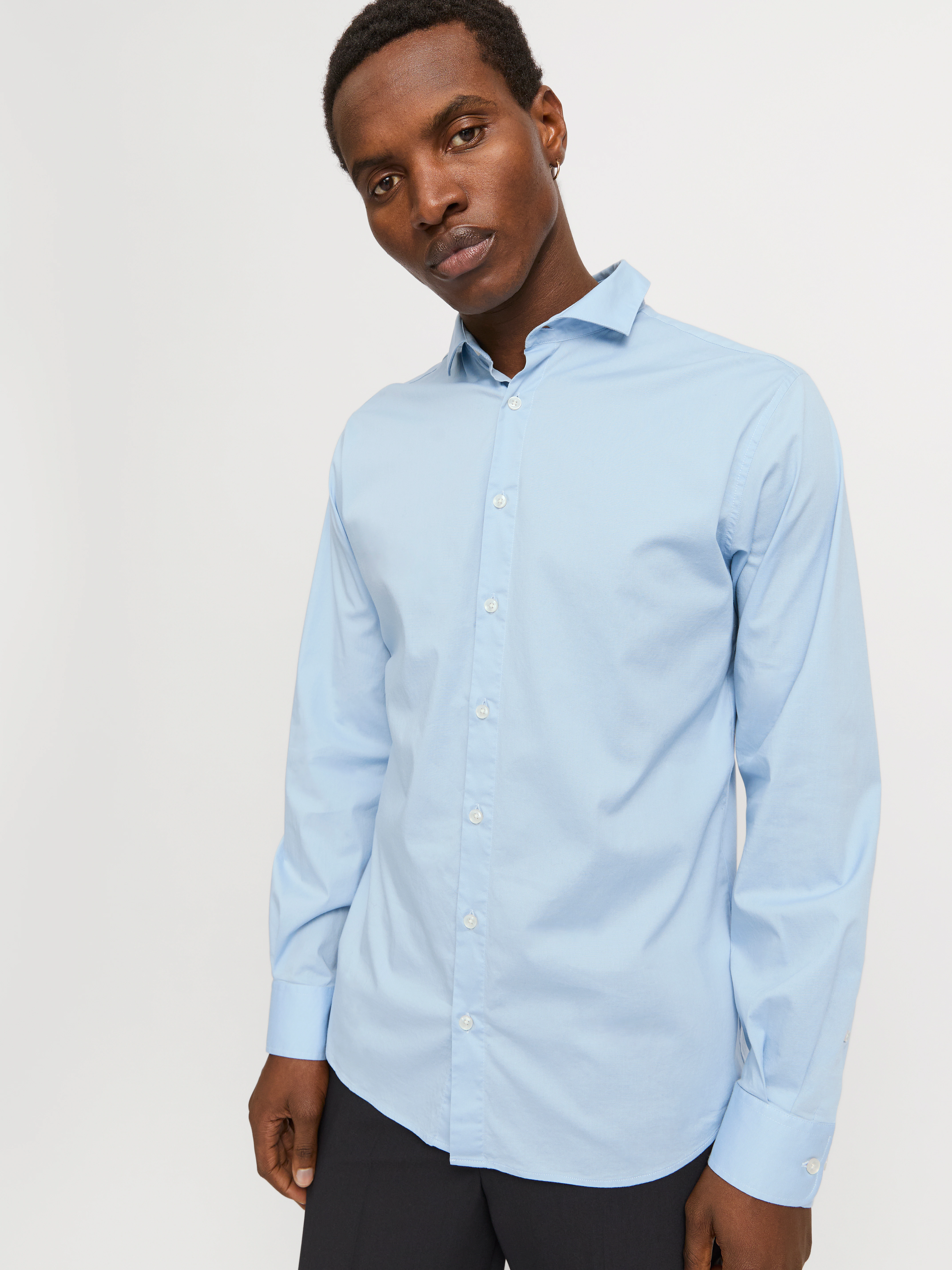 Jack & Jones Langarmhemd "JPRBLAJAXON STRETCH SHIRT L/S NOOS", mit Hemdkrag günstig online kaufen