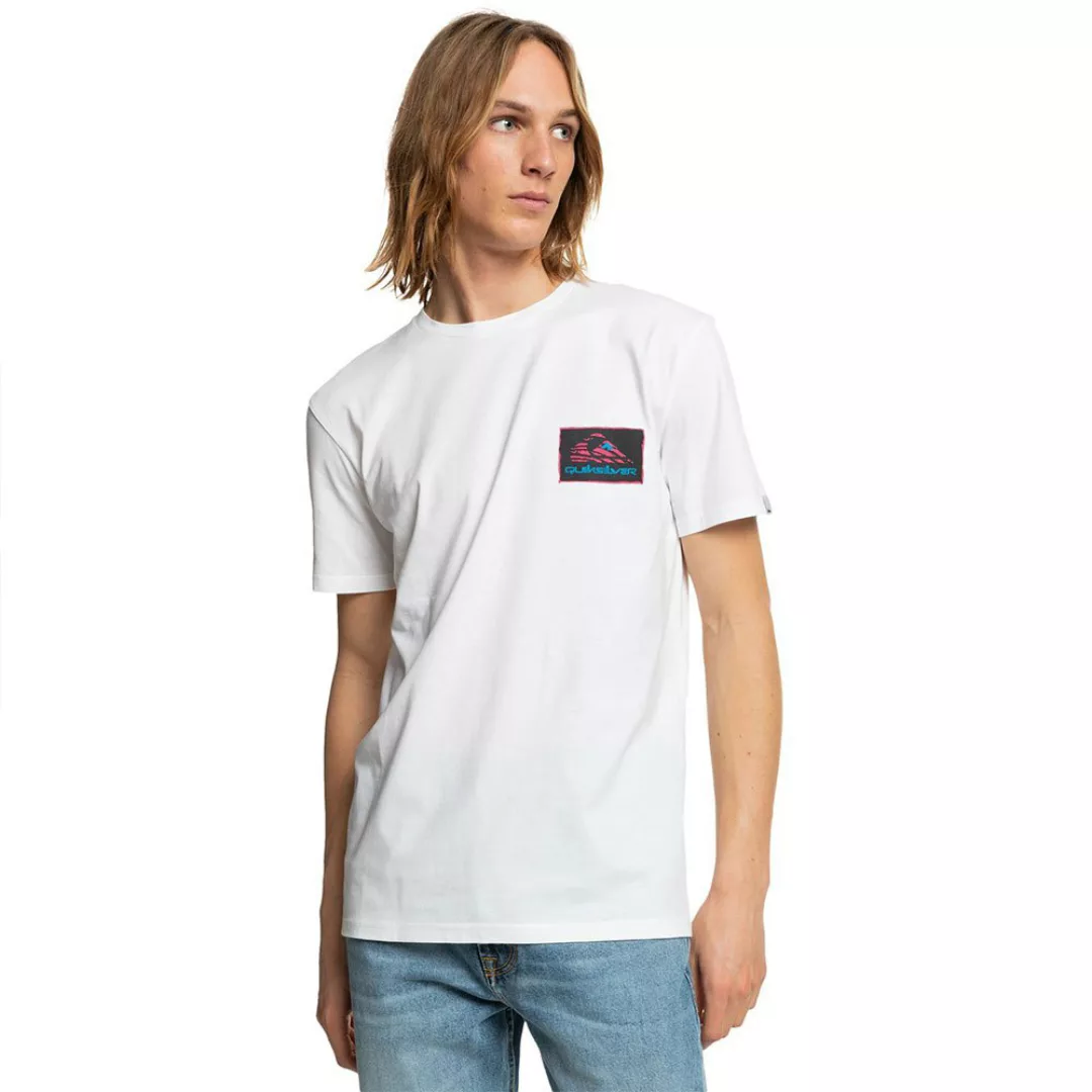 Quiksilver Return To The Moon Kurzärmeliges T-shirt S White günstig online kaufen