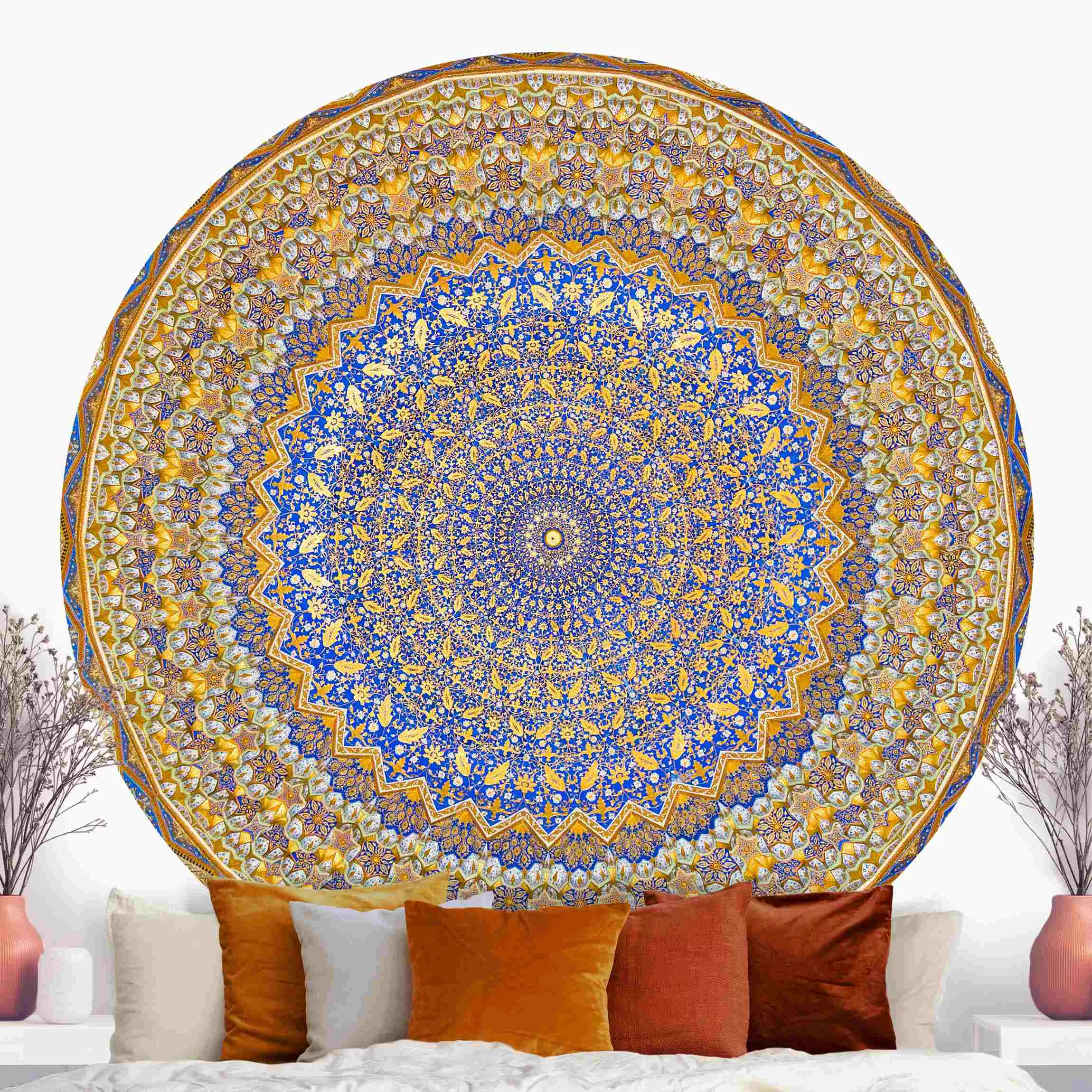 Runde Mustertapete selbstklebend Dome of the Mosque günstig online kaufen