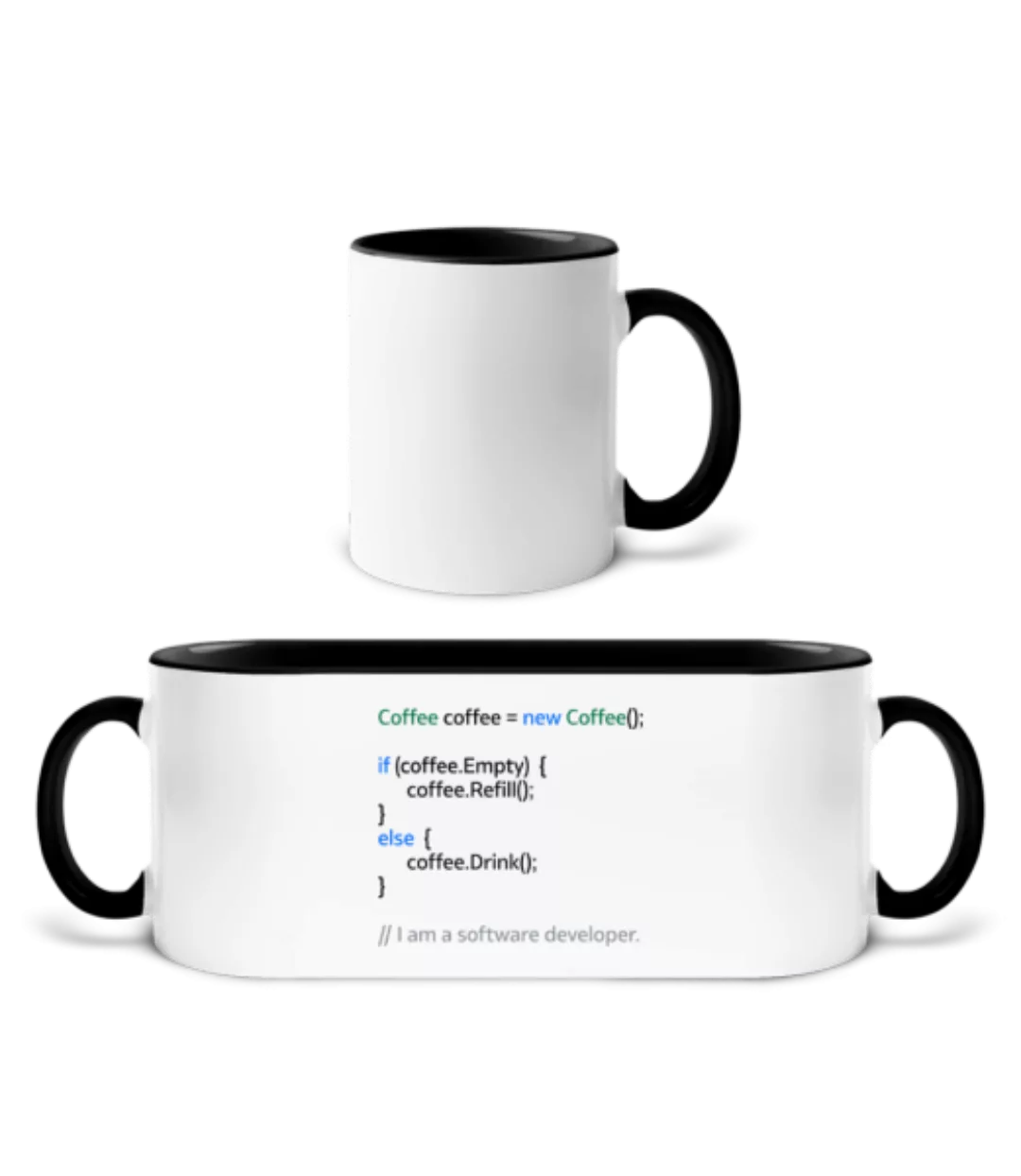 Coffee Loop · Tasse zweifarbig günstig online kaufen