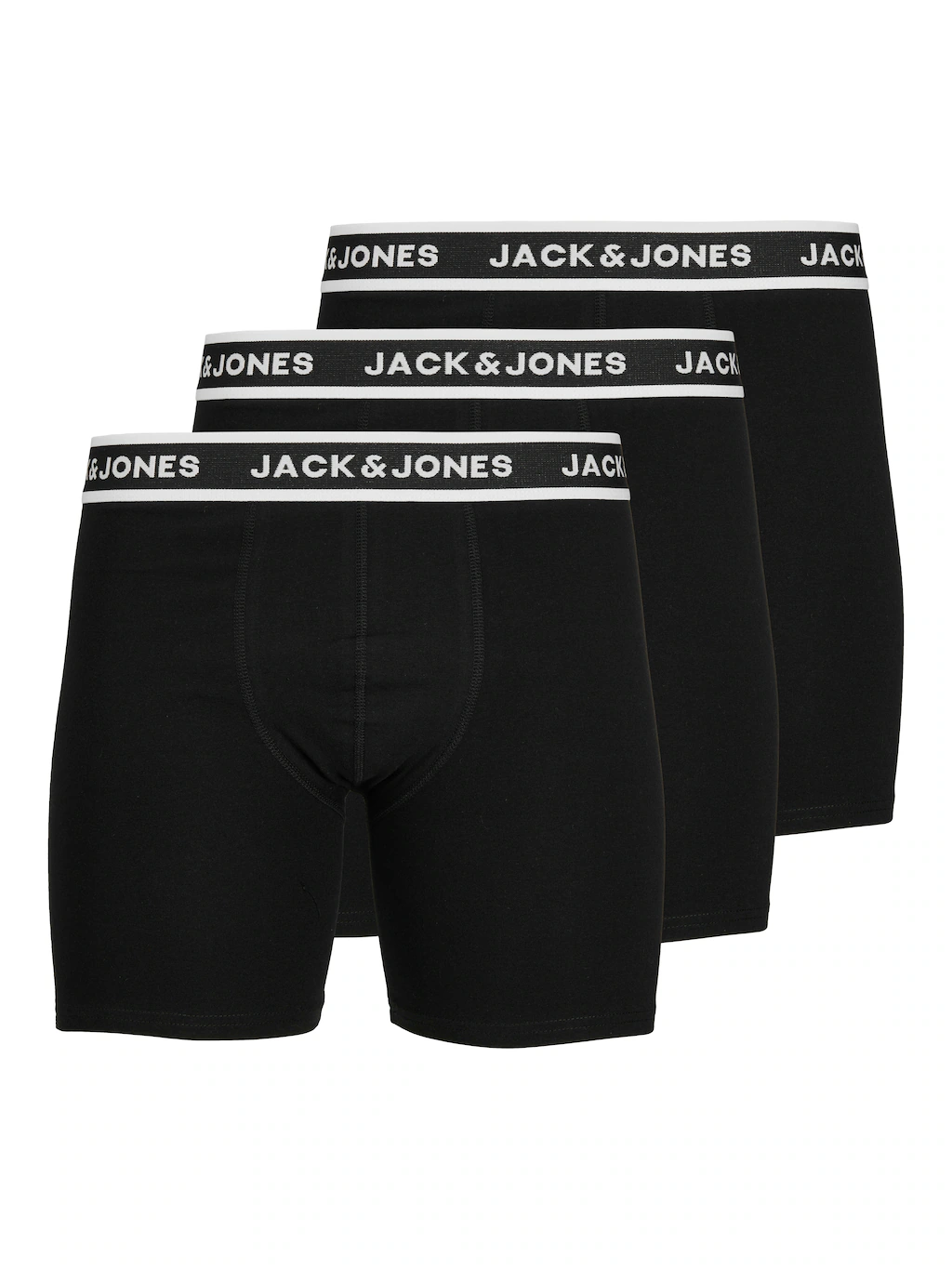 Jack & Jones PlusSize Boxershorts "JACSOLID BOXER BRIEFS 3 PACK PLS NOOS", günstig online kaufen