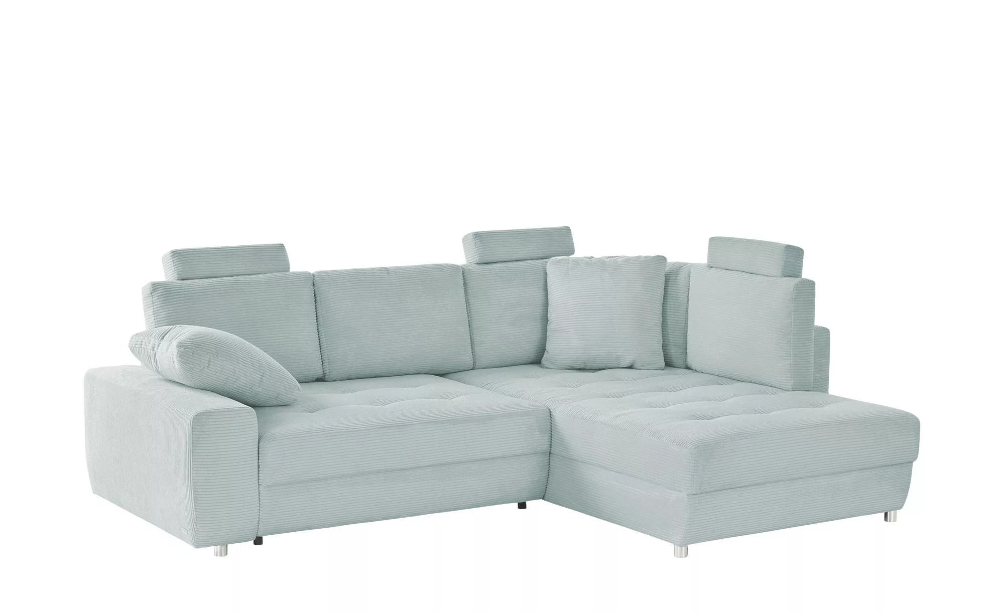 bobb Ecksofa  Arissa de Luxe ¦ blau ¦ Maße (cm): B: 265 H: 84 T: 215.0 Pols günstig online kaufen