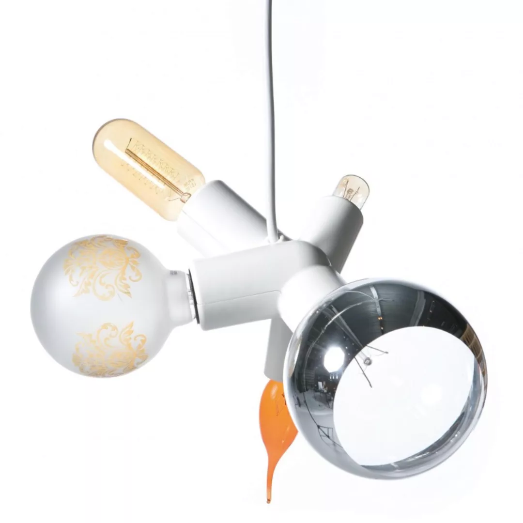 Moooi - Clusterlamp Pendelleuchte - weiß/Kunststoff günstig online kaufen