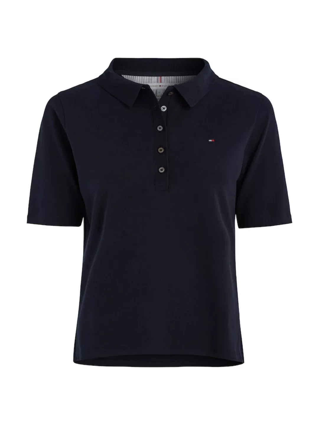 Tommy Hilfiger Poloshirt mit Logostickerei günstig online kaufen