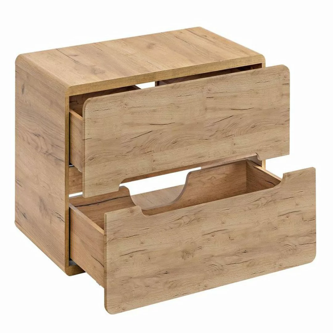 Lomadox Waschtisch LUTON-56-CRAFT, unterschrank 60 cm günstig online kaufen