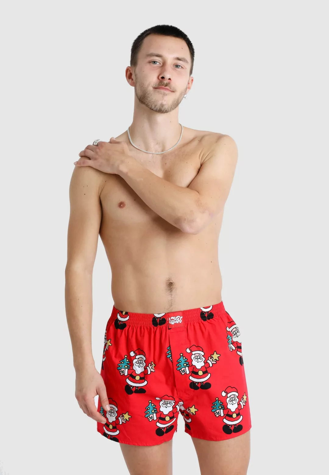 Lousy Livin Boxershorts "Santa", mit Wihnachtsmann Print günstig online kaufen