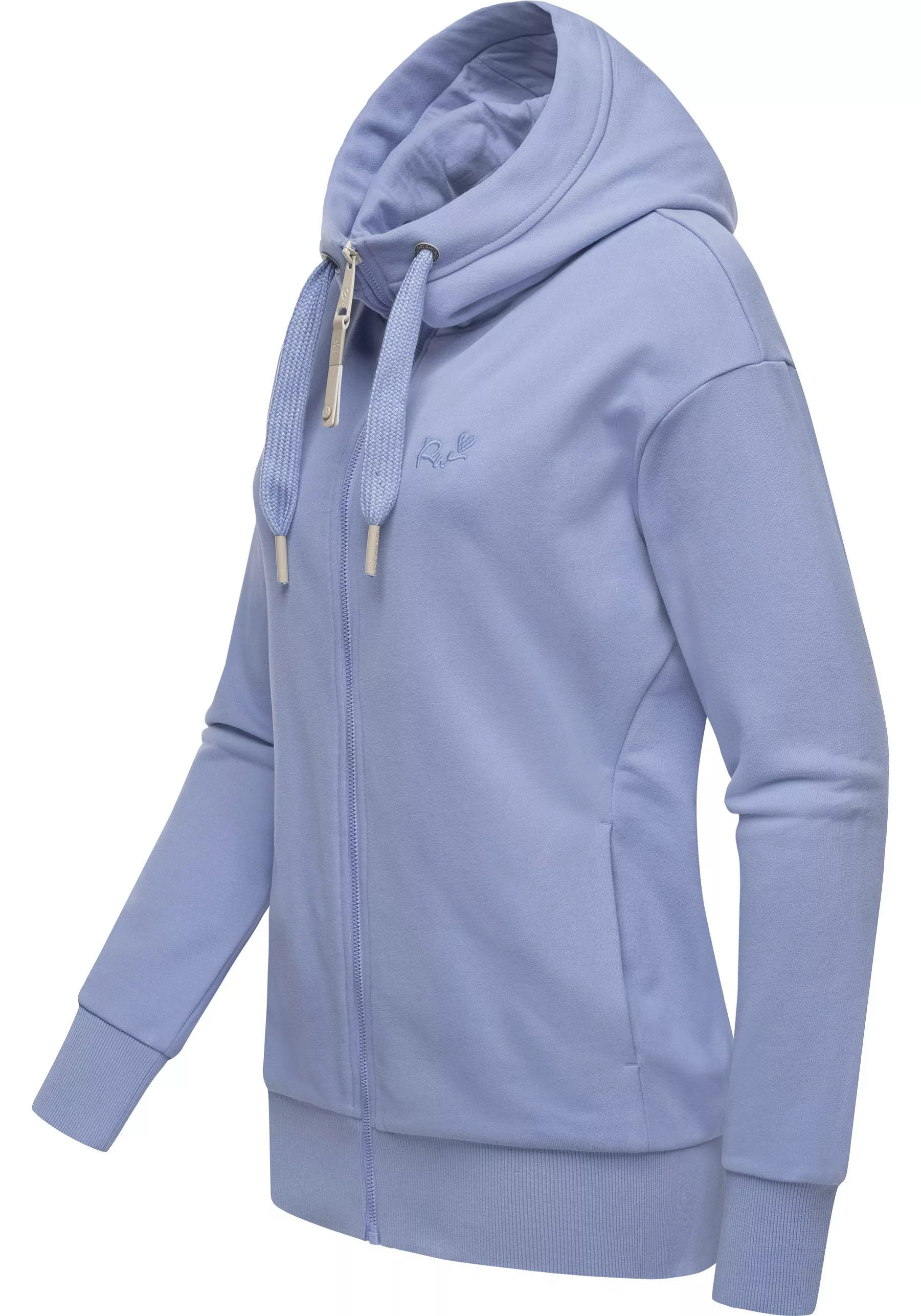 Ragwear Kapuzensweatjacke "Yodis Zip", weicher Damen Zip-Hoodie mit Kapuze günstig online kaufen
