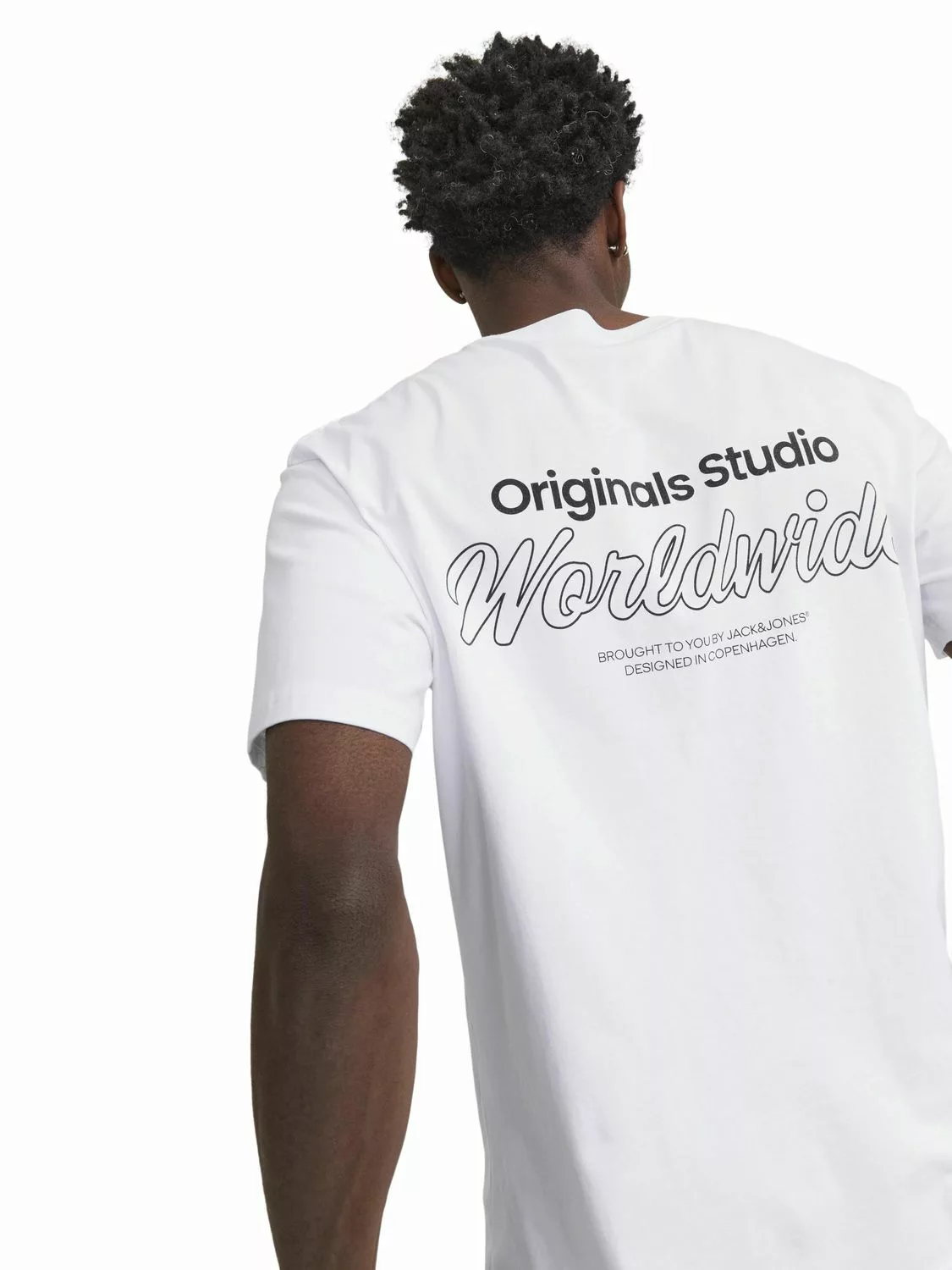 Jack & Jones Herren Rundhals T-Shirt JORVESTERBRO BACK - Relaxed Fit günstig online kaufen
