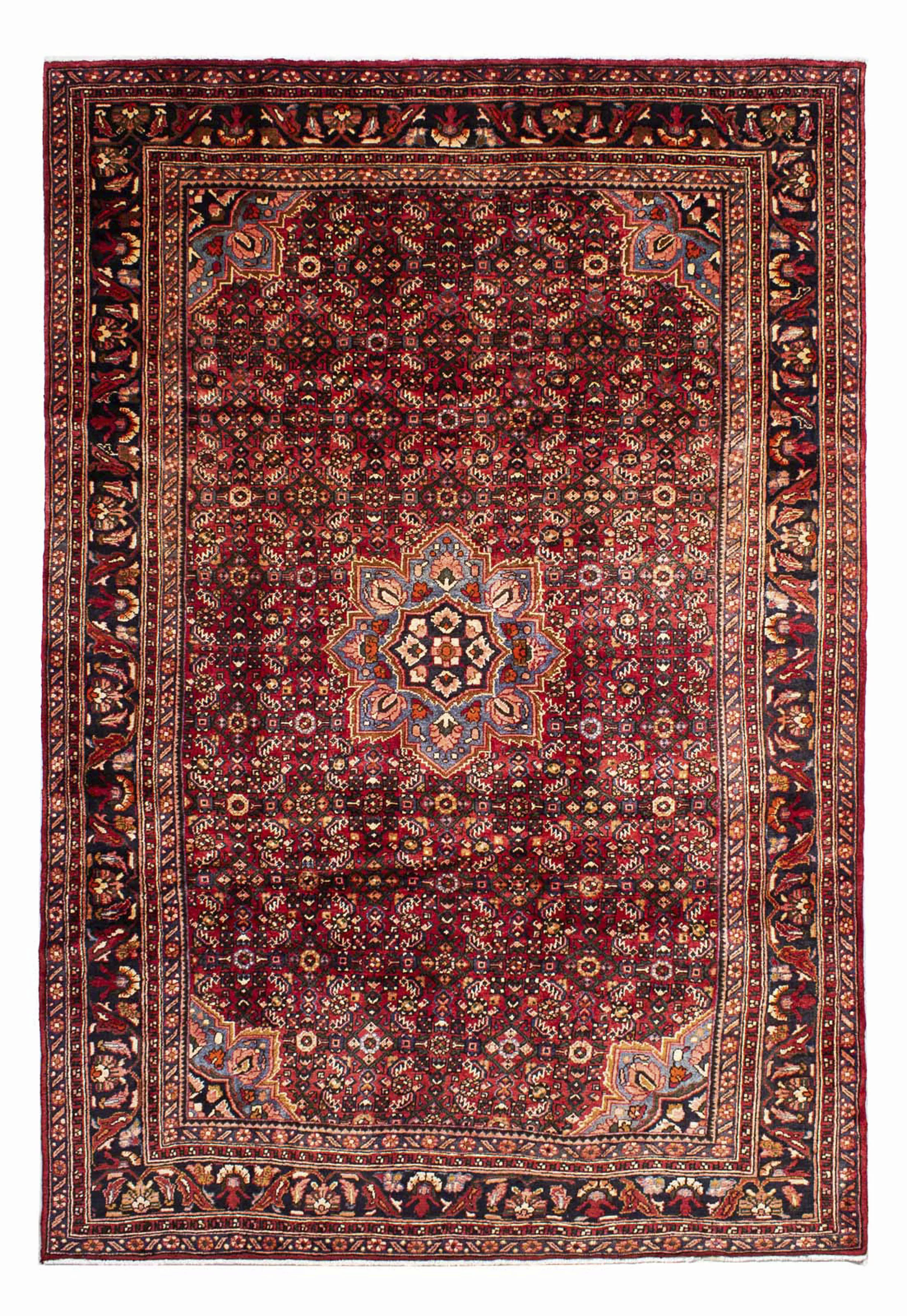 morgenland Orientteppich »Perser - Nomadic - 299 x 214 cm - dunkelrot«, rec günstig online kaufen