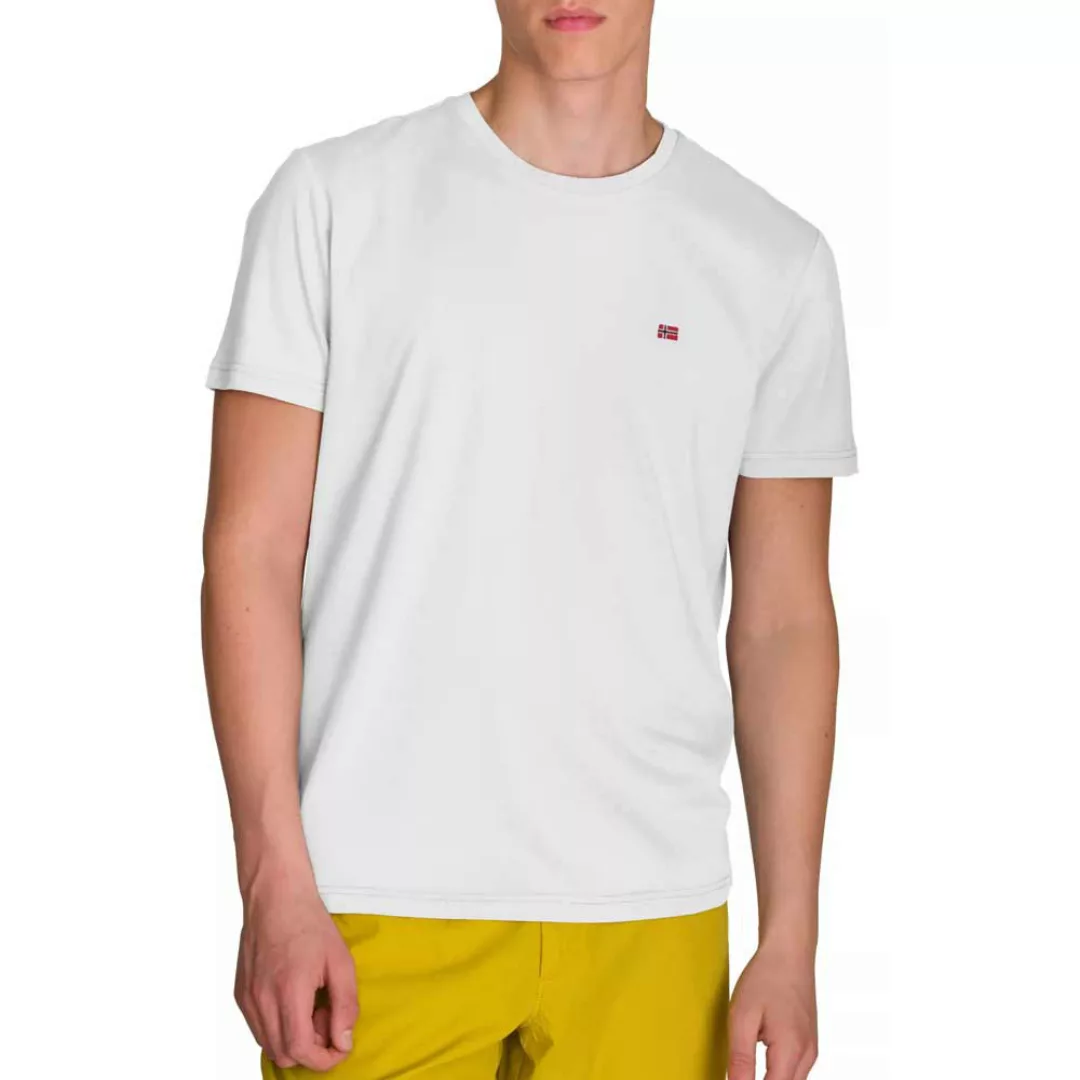 Napapijri Salis C Kurzärmeliges T-shirt S Bright White günstig online kaufen
