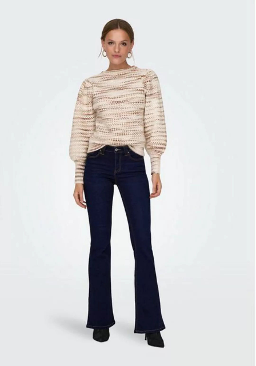 ONLY Bootcut-Jeans B1000 Jeans Bootcut Damen Hose High Waist Flared Schlagh günstig online kaufen
