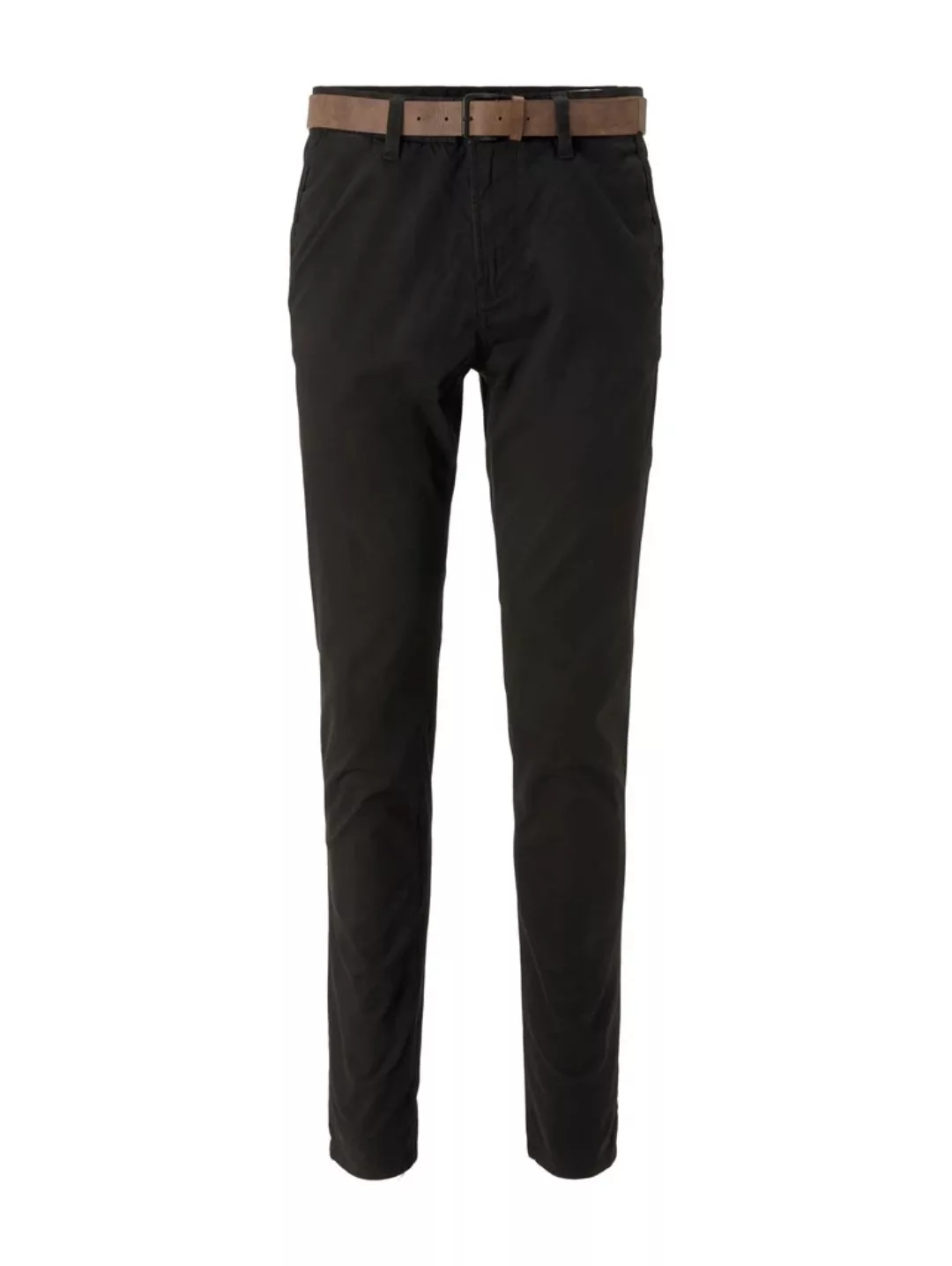 TOM TAILOR Denim Chinohose, (mit Gürtel), leicht vorgewaschen günstig online kaufen