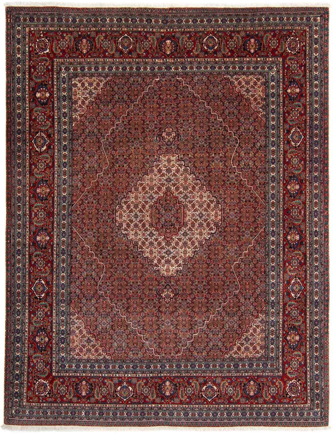morgenland Orientteppich »Perser - Nain - 323 x 256 cm - dunkelrot«, rechte günstig online kaufen