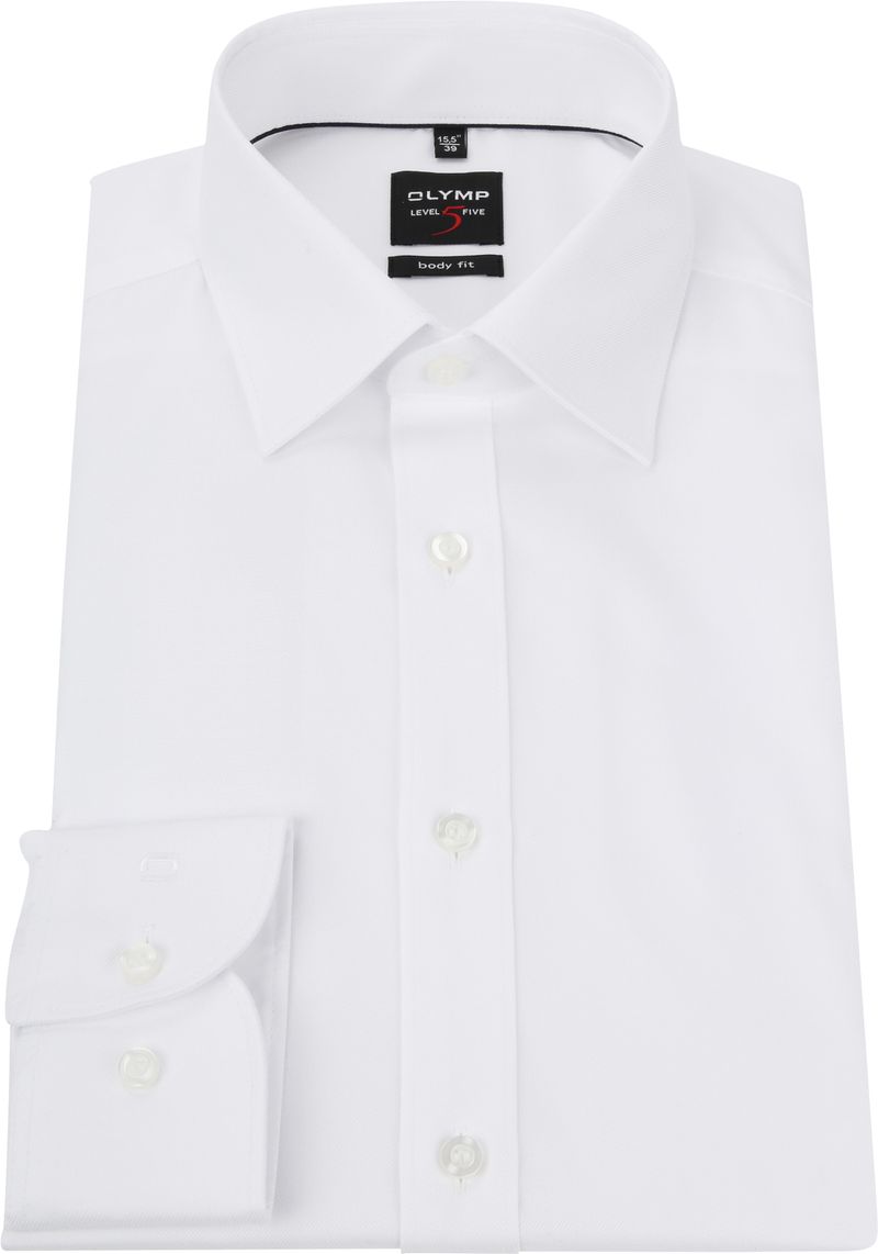 OLYMP Level Five Hemd Weiß - Größe 44 günstig online kaufen