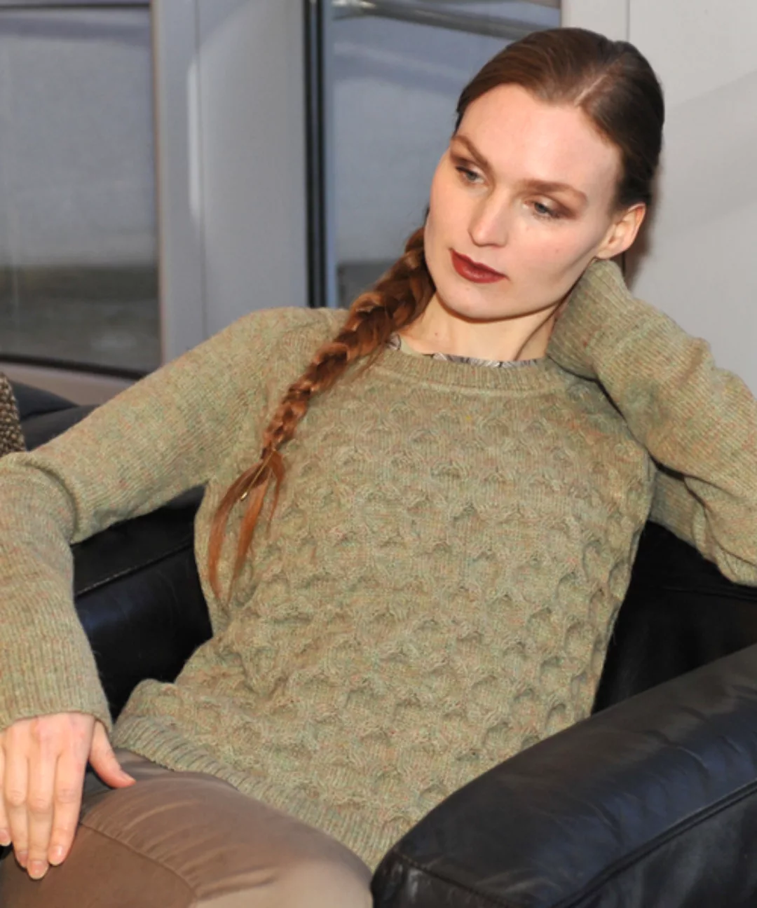 Plaid Pullover Jade günstig online kaufen