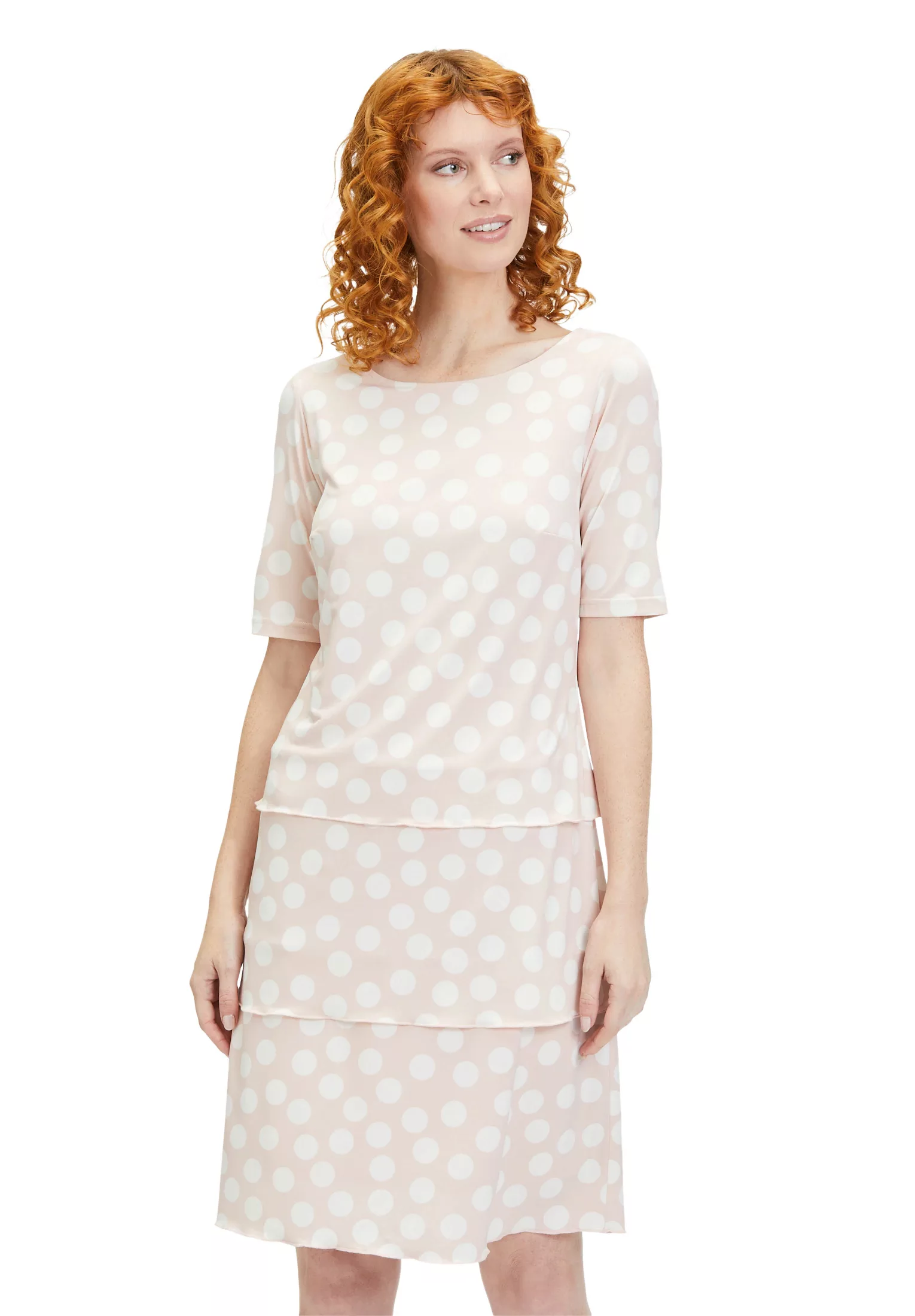 Betty Barclay Sommerkleid "Betty Barclay Stufenkleid kurzarm", Druck günstig online kaufen