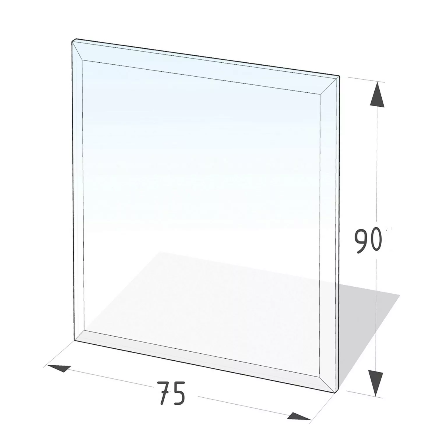 Lienbacher Funkenschutzplatte Glasbodenplatte Rechteck 6mm Stärke günstig online kaufen