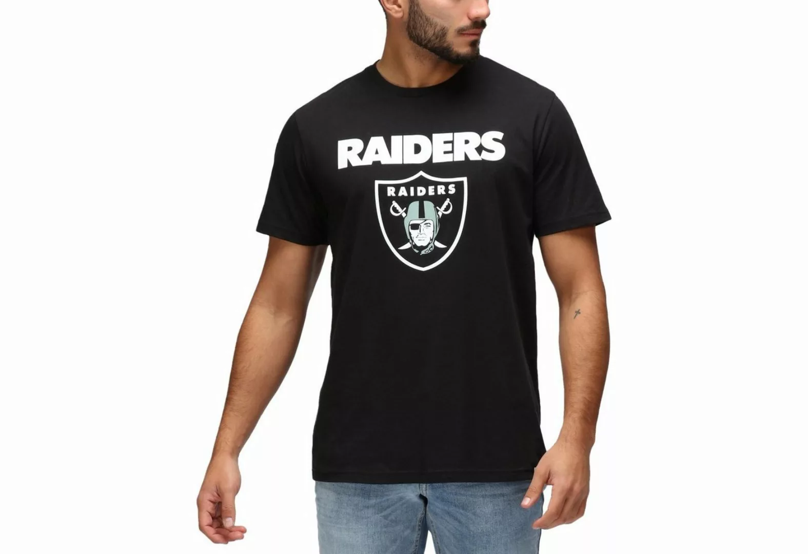 Recovered Print-Shirt Re:Covered NFL Las Vegas Raiders günstig online kaufen