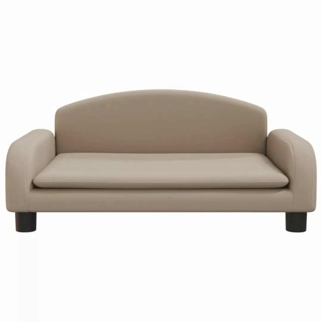 vidaXL Kindersofa Kindersofa Cappuccino 70x45x30 cm Kunstleder Kindercouch günstig online kaufen