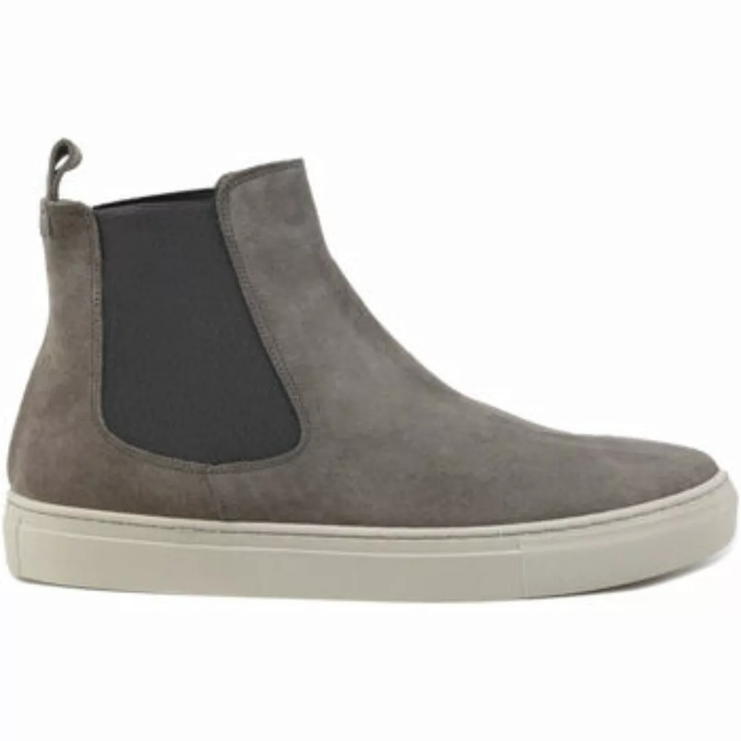 Duca Di Morrone  Stiefel Nicolo - Suede AI Gray günstig online kaufen