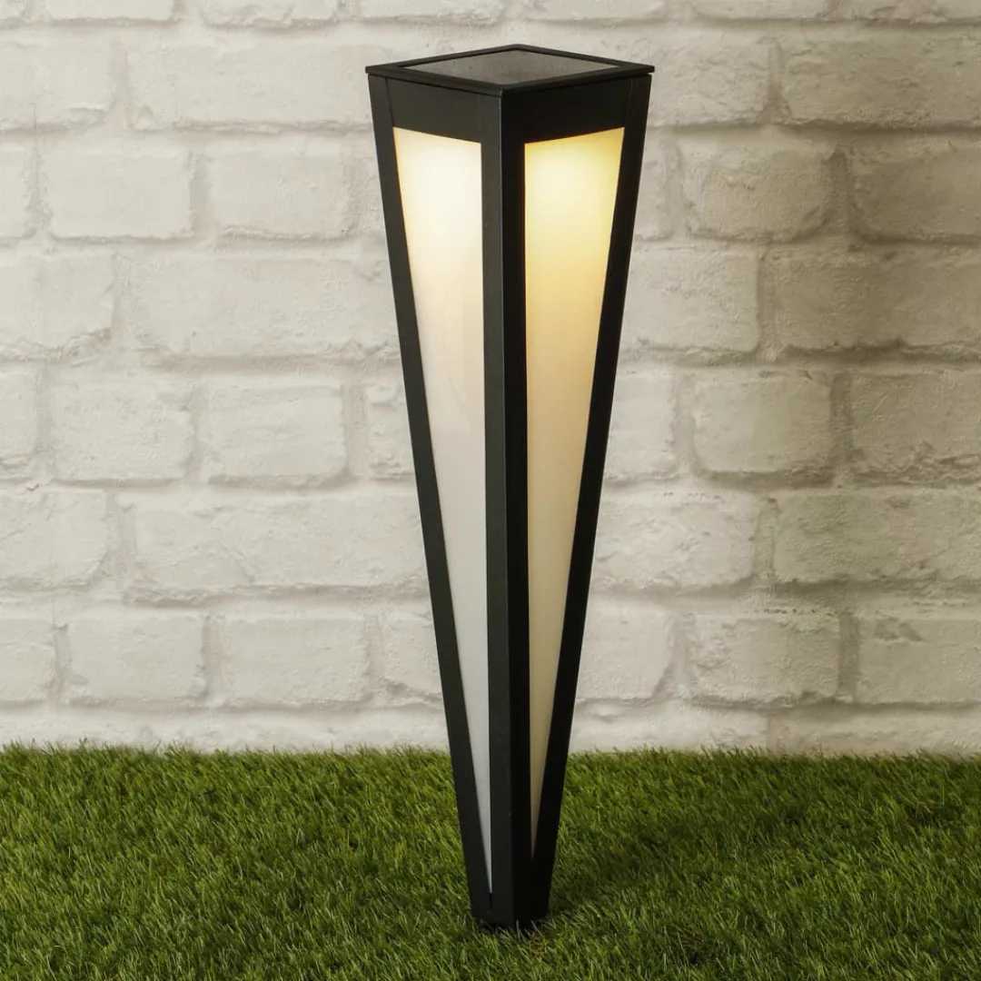 Hi Led-solar-gartenleuchte 58 Cm Schwarz günstig online kaufen