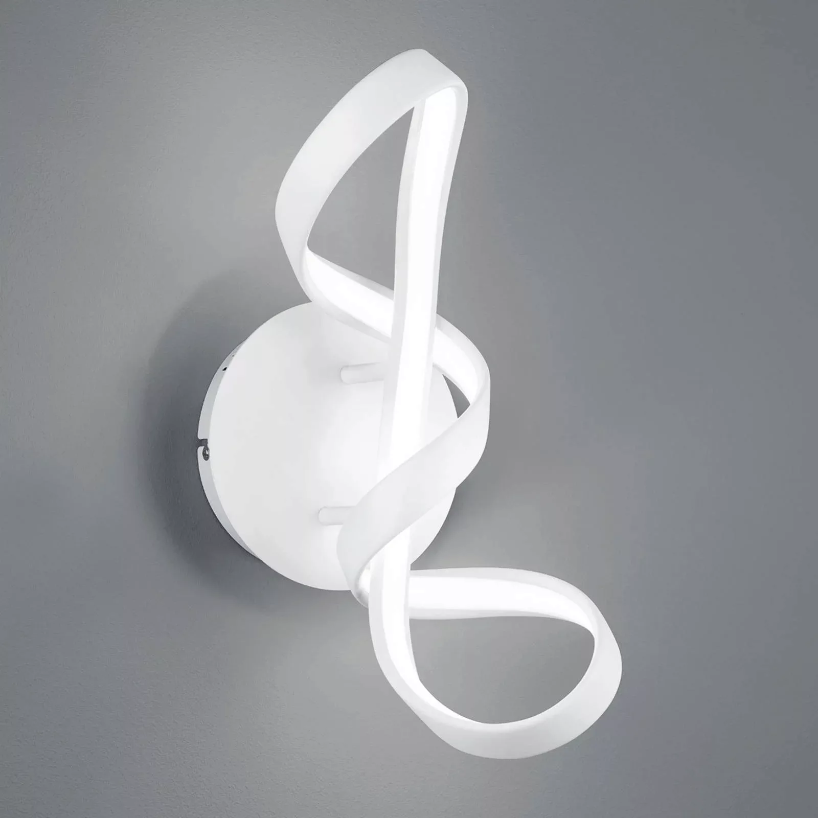 Reality LED-Wandleuchte Perugia 1-flammig Weiß Matt 22 cm x 17,5 cm günstig online kaufen