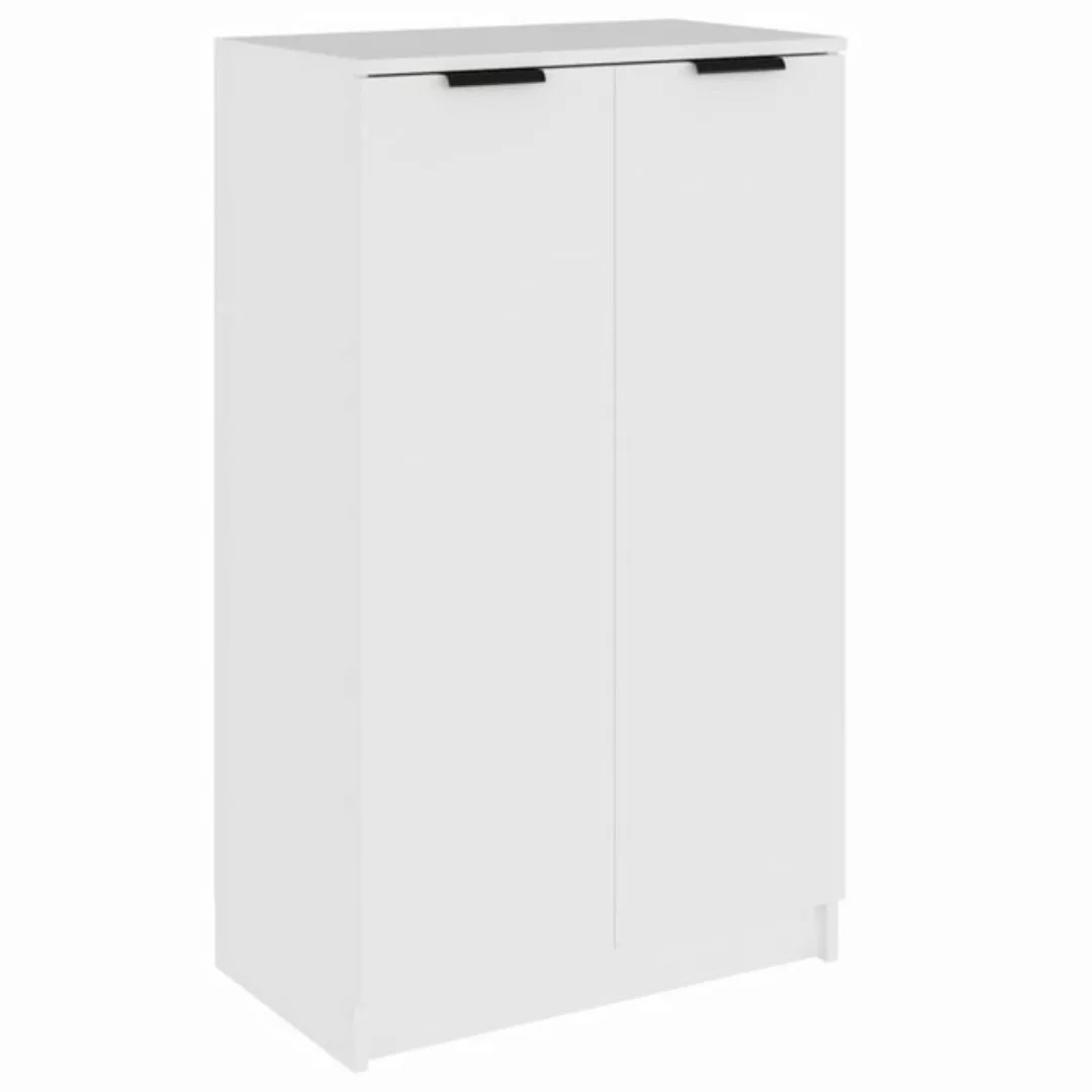 vidaXL Schuhschrank Schuhschrank Weiß 59x35x100 cm Spanplatte günstig online kaufen