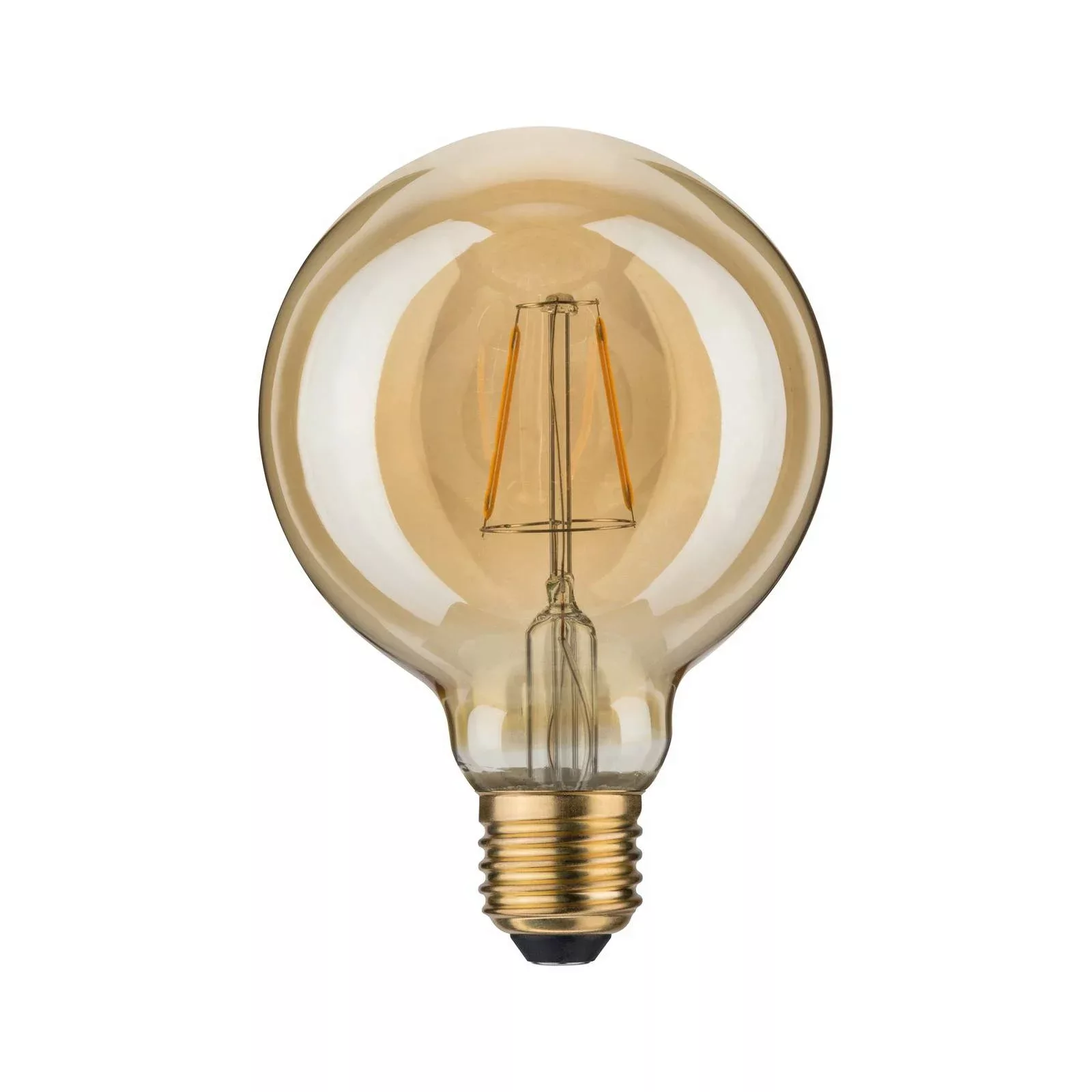 Pauleen LED-Leuchtmittel Filament G95 E27 2,7 W gold 1.700K günstig online kaufen