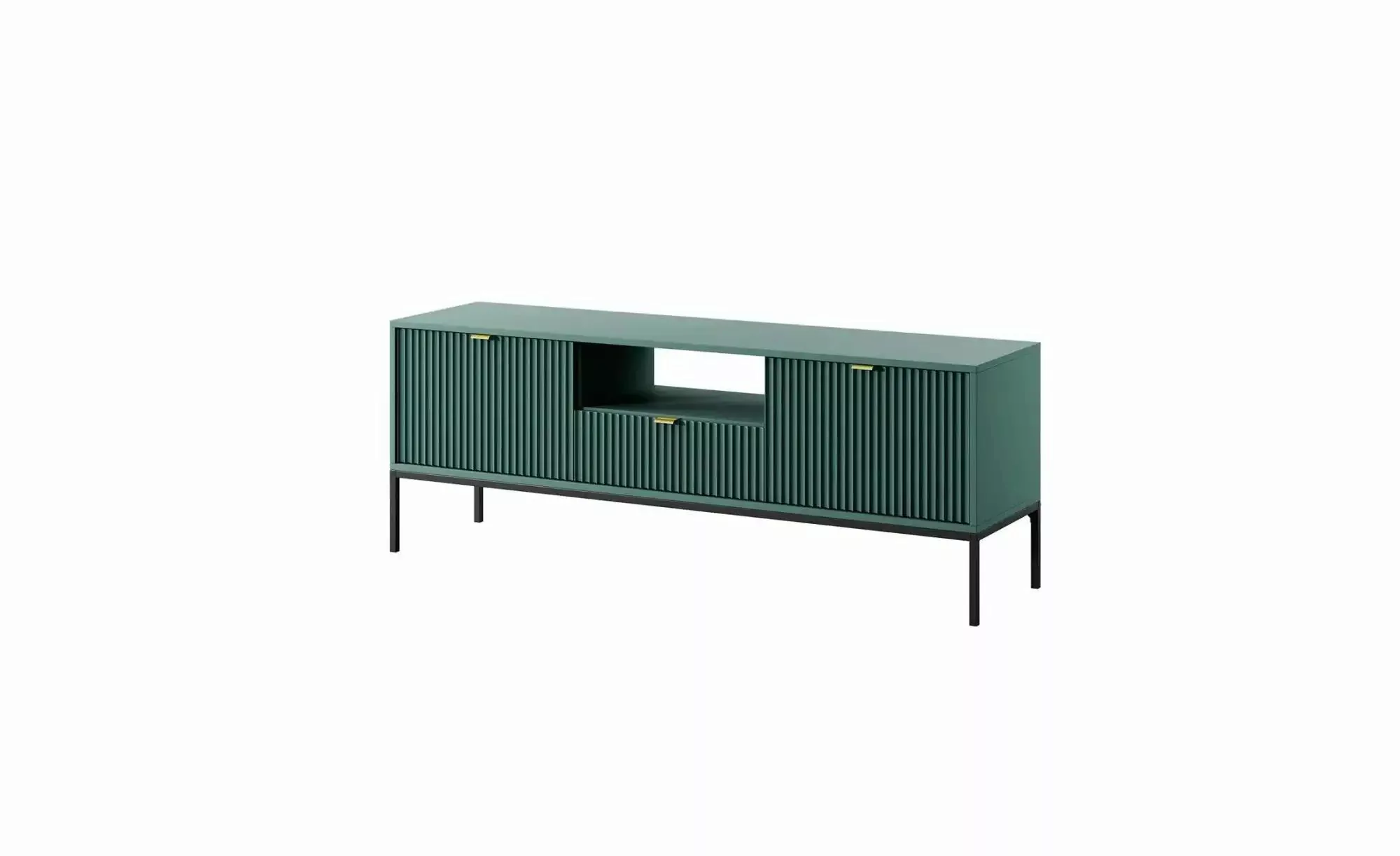 Lowboard  Nova ¦ grün ¦ Maße (cm): B: 154 H: 56 Kommoden & Sideboards > Low günstig online kaufen