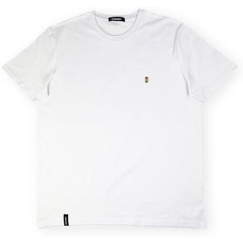 Organic Monkey  T-Shirts & Poloshirts T-Shirt Greenlight - White günstig online kaufen