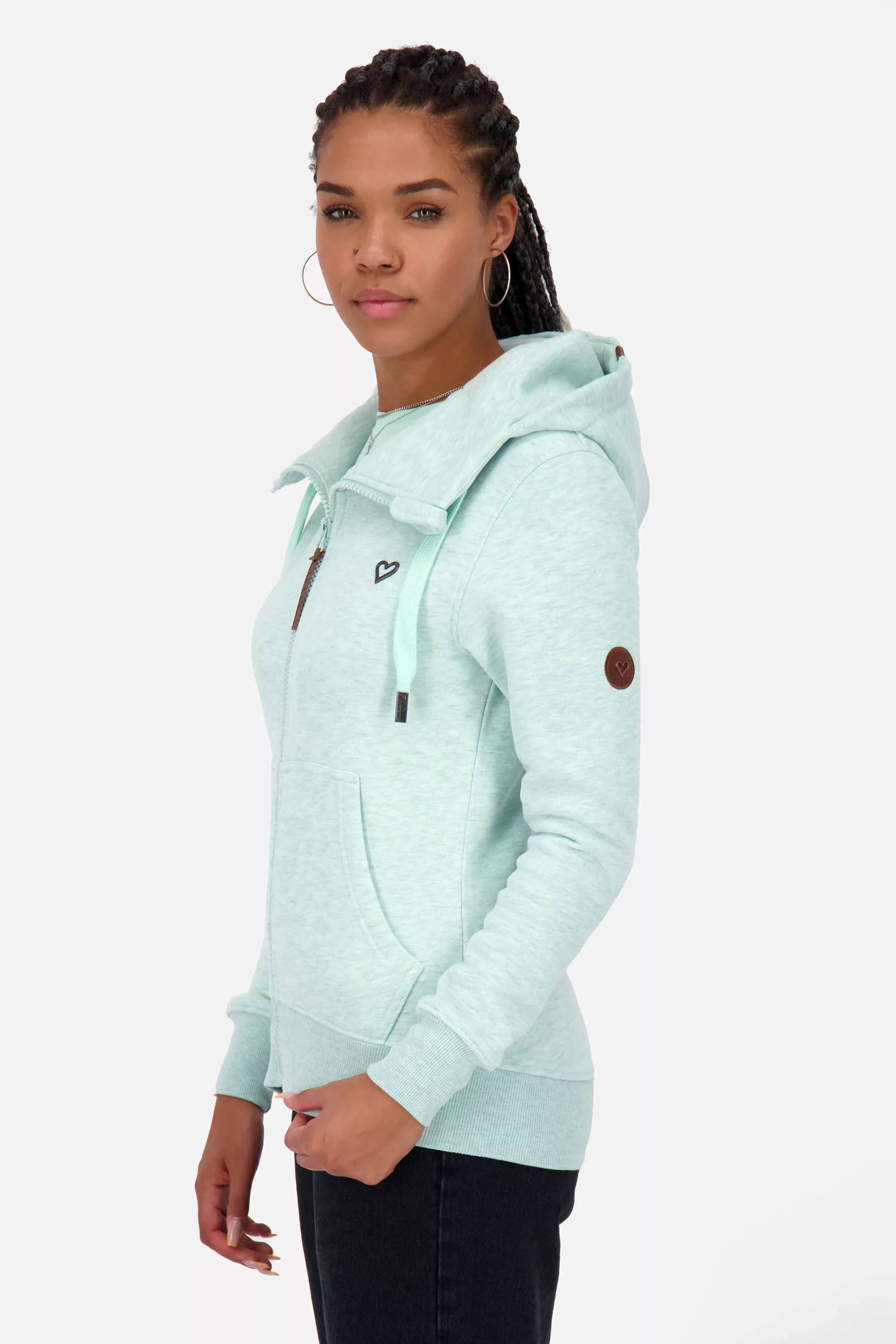 Alife & Kickin Kapuzensweatjacke "YasminAK A Hooded Sweat Jacket Damen" günstig online kaufen